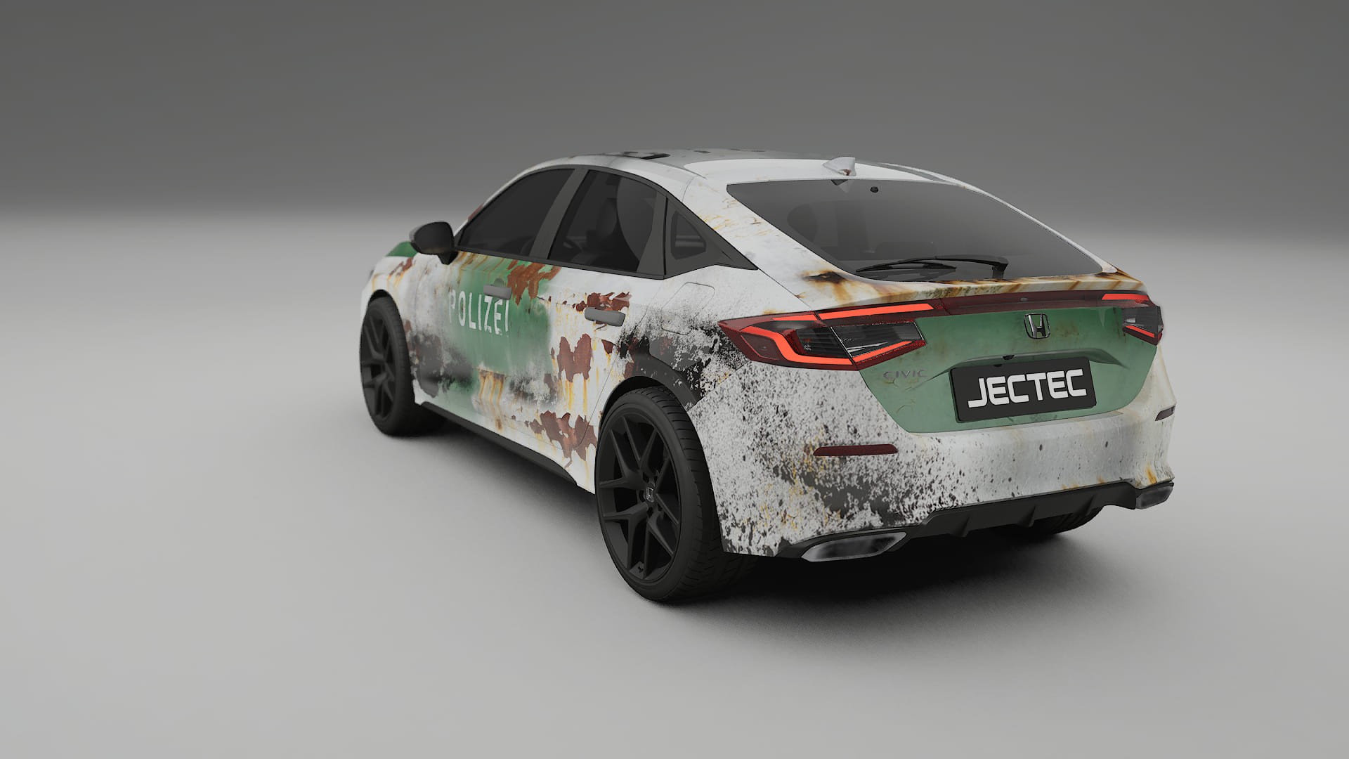 Honda Civic hatchback COBRA 11 – Kit Wrap PPF Personalizat din Folie de Poliuretan Imprimabilă