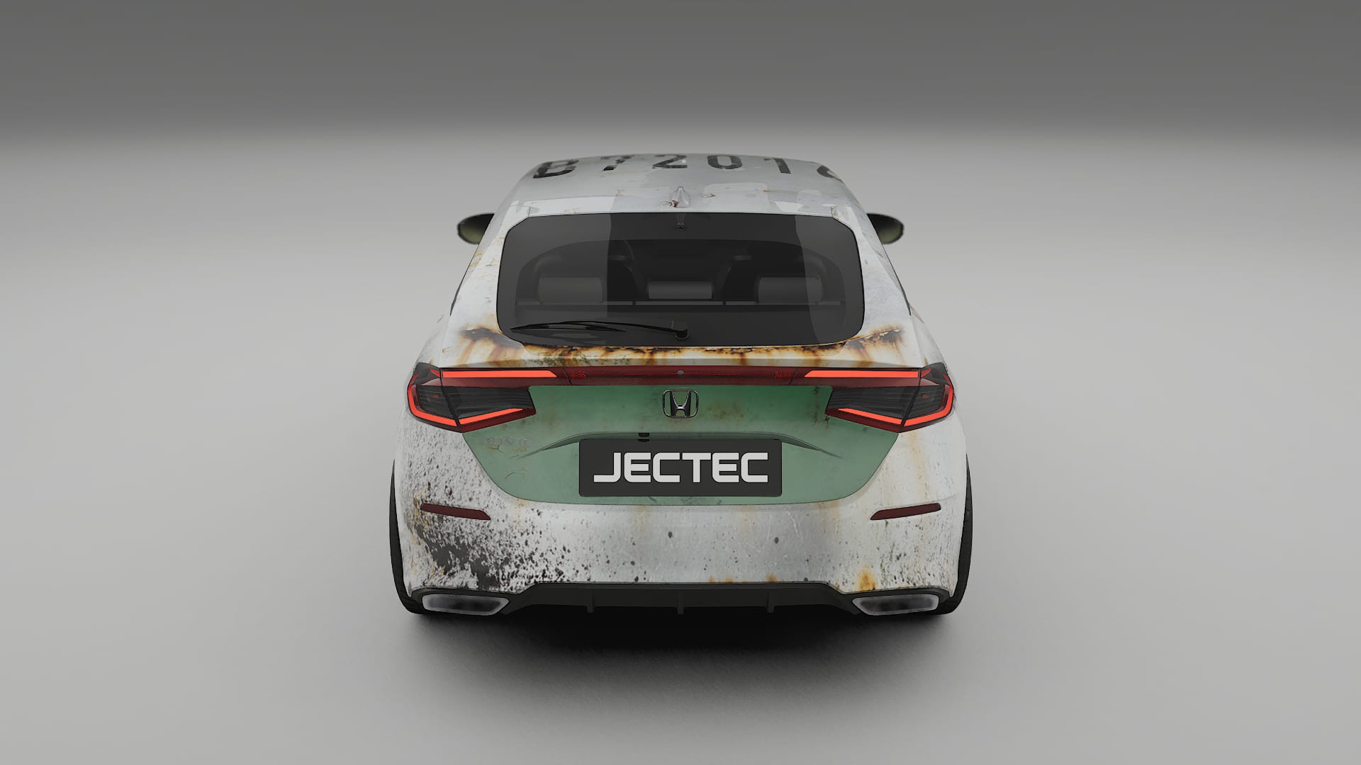 Honda Civic hatchback COBRA 11 – Kit Wrap PPF Personalizat din Folie de Poliuretan Imprimabilă