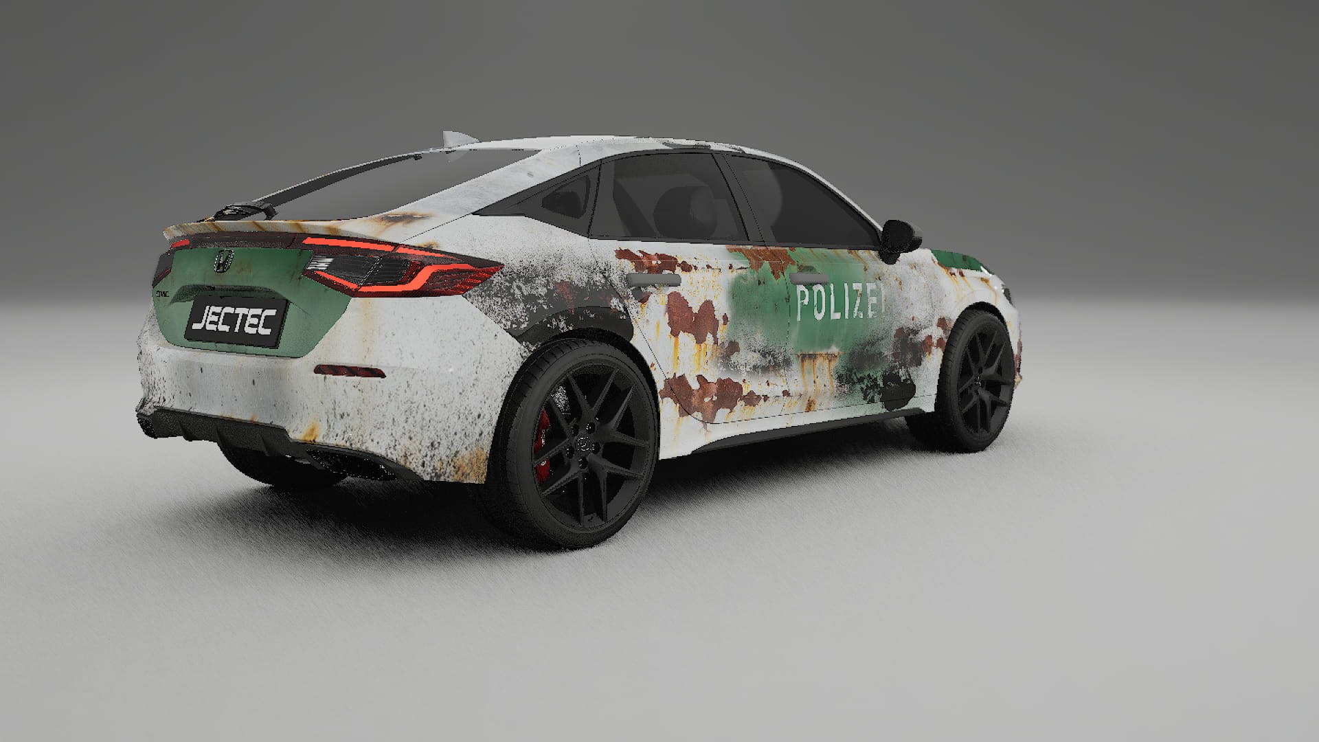 Honda Civic hatchback COBRA 11 – Kit Wrap PPF Personalizat din Folie de Poliuretan Imprimabilă