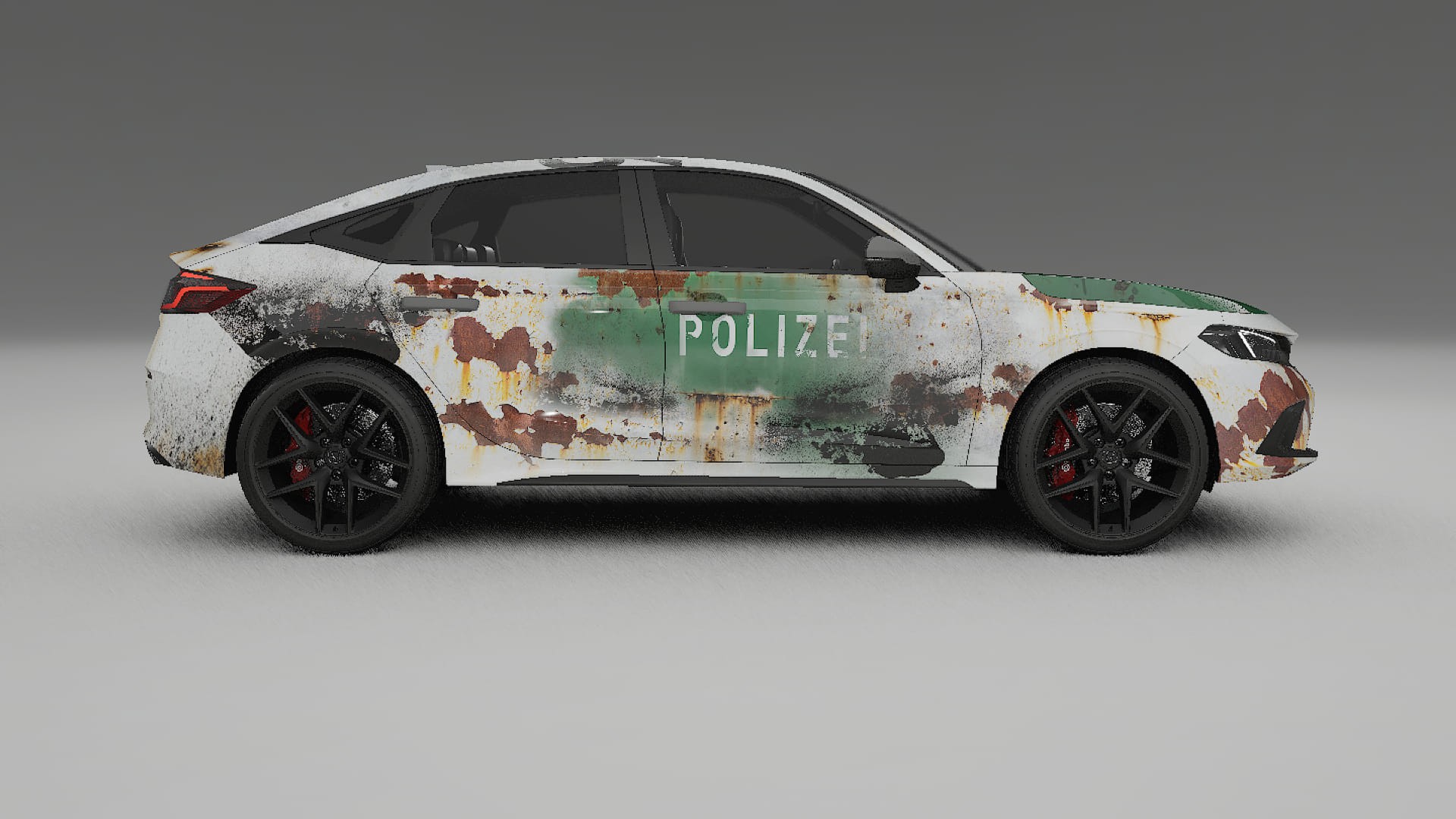 Honda Civic hatchback COBRA 11 – Kit Wrap PPF Personalizat din Folie de Poliuretan Imprimabilă