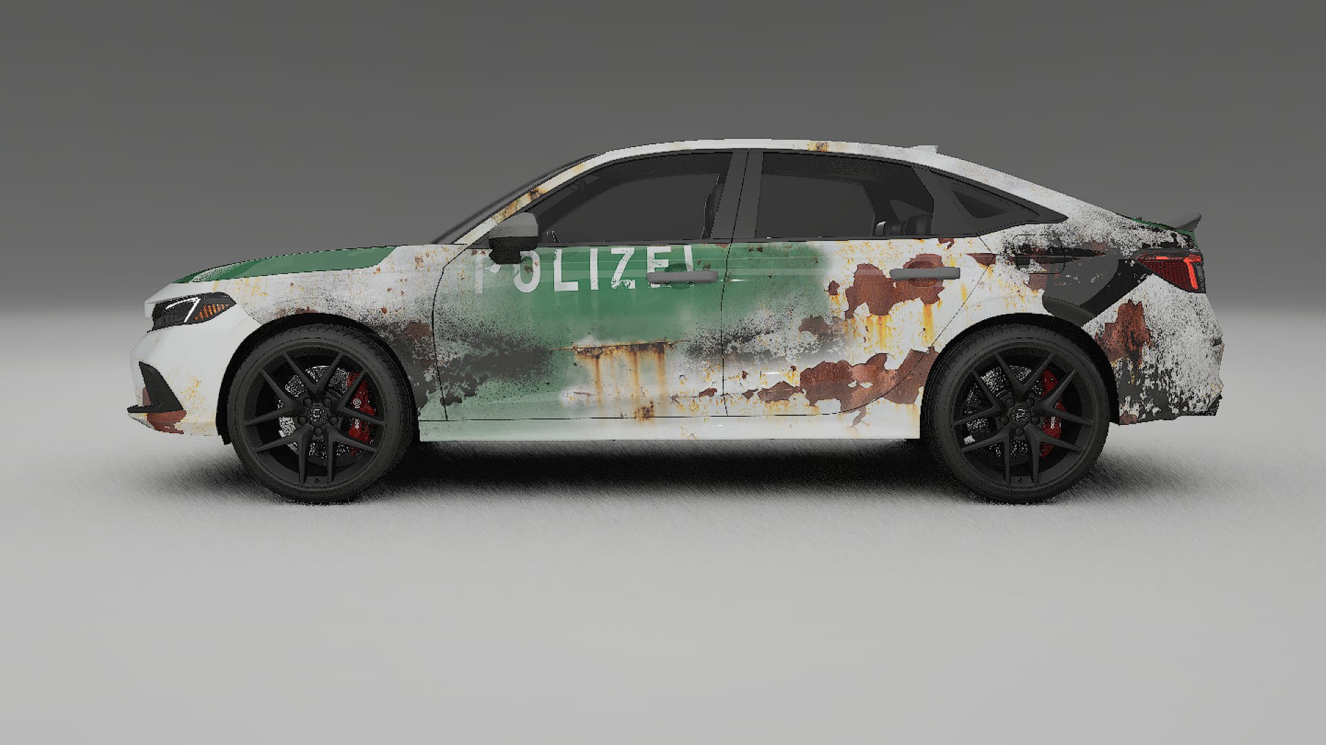 Honda Civic Si COBRA 11 – Kit Wrap PPF Personalizat din Folie de Poliuretan Imprimabilă