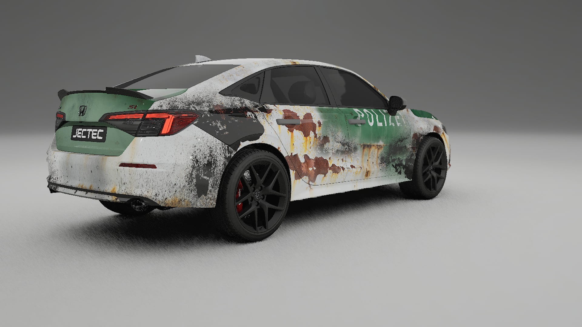 Honda Civic Si COBRA 11 – Kit Wrap PPF Personalizat din Folie de Poliuretan Imprimabilă