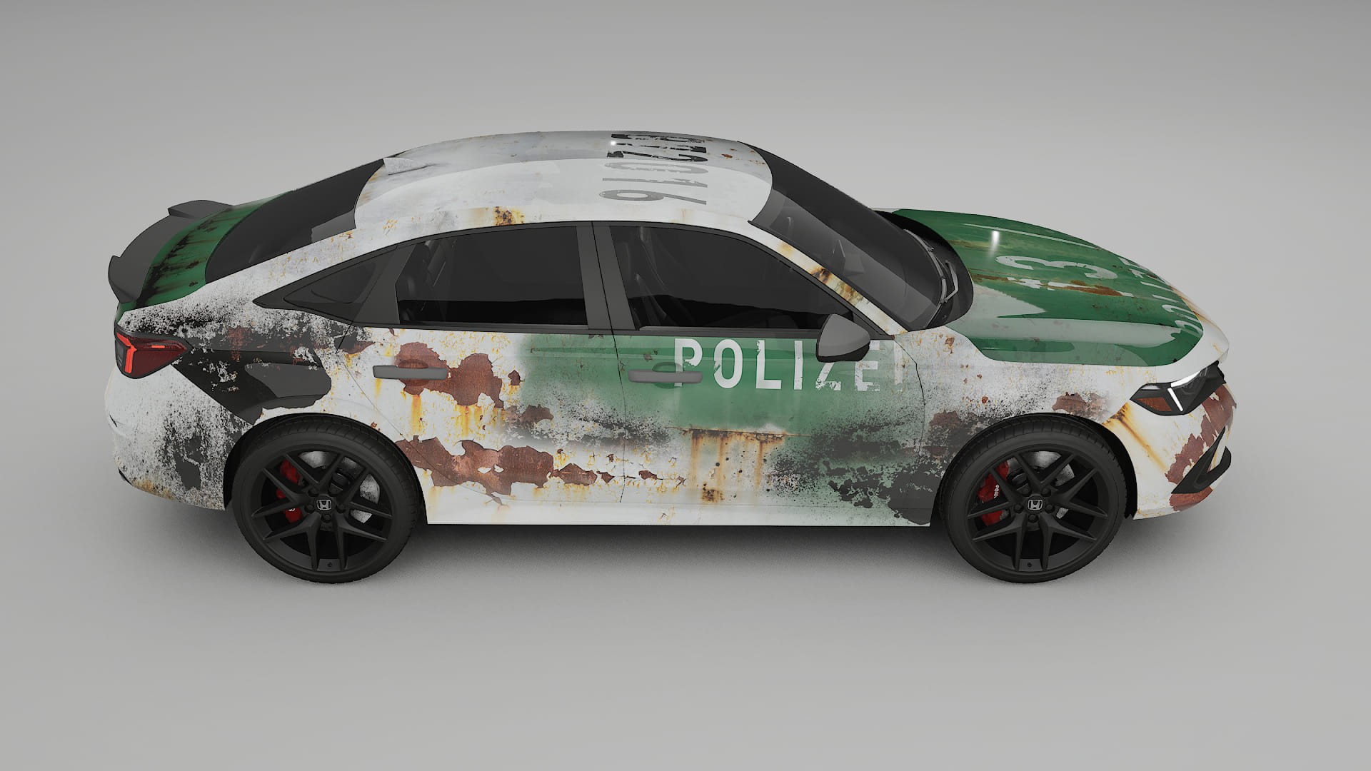 Honda Civic Si COBRA 11 – Kit Wrap PPF Personalizat din Folie de Poliuretan Imprimabilă