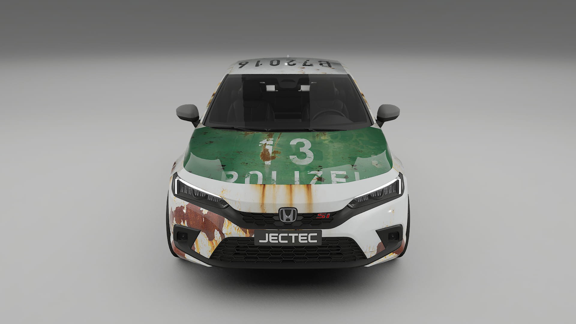 Honda Civic Si COBRA 11 – Kit Wrap PPF Personalizat din Folie de Poliuretan Imprimabilă