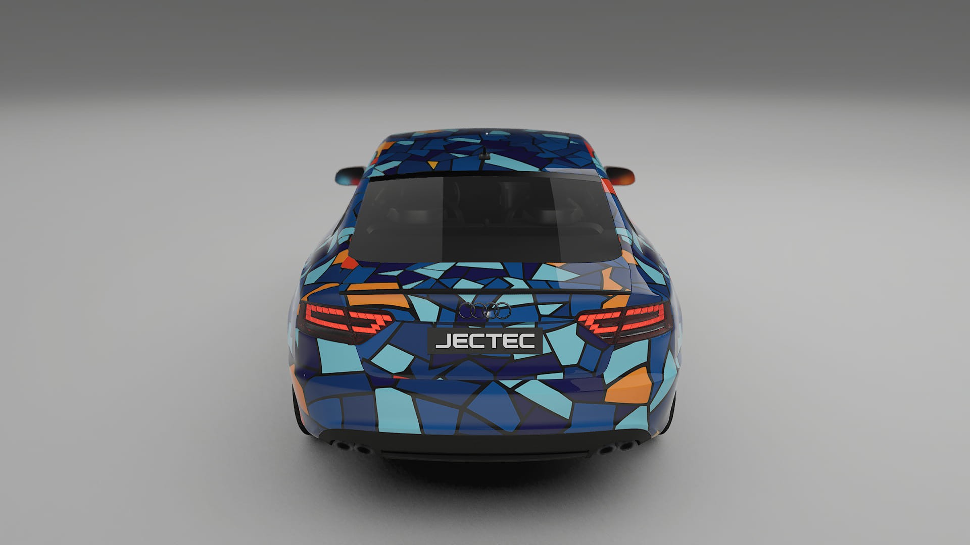 Audi A5 8T Sportback prefacelift pre-LCI BARCELONA – Kit Wrap PPF Personalizat din Folie de Poliuretan Imprimabilă