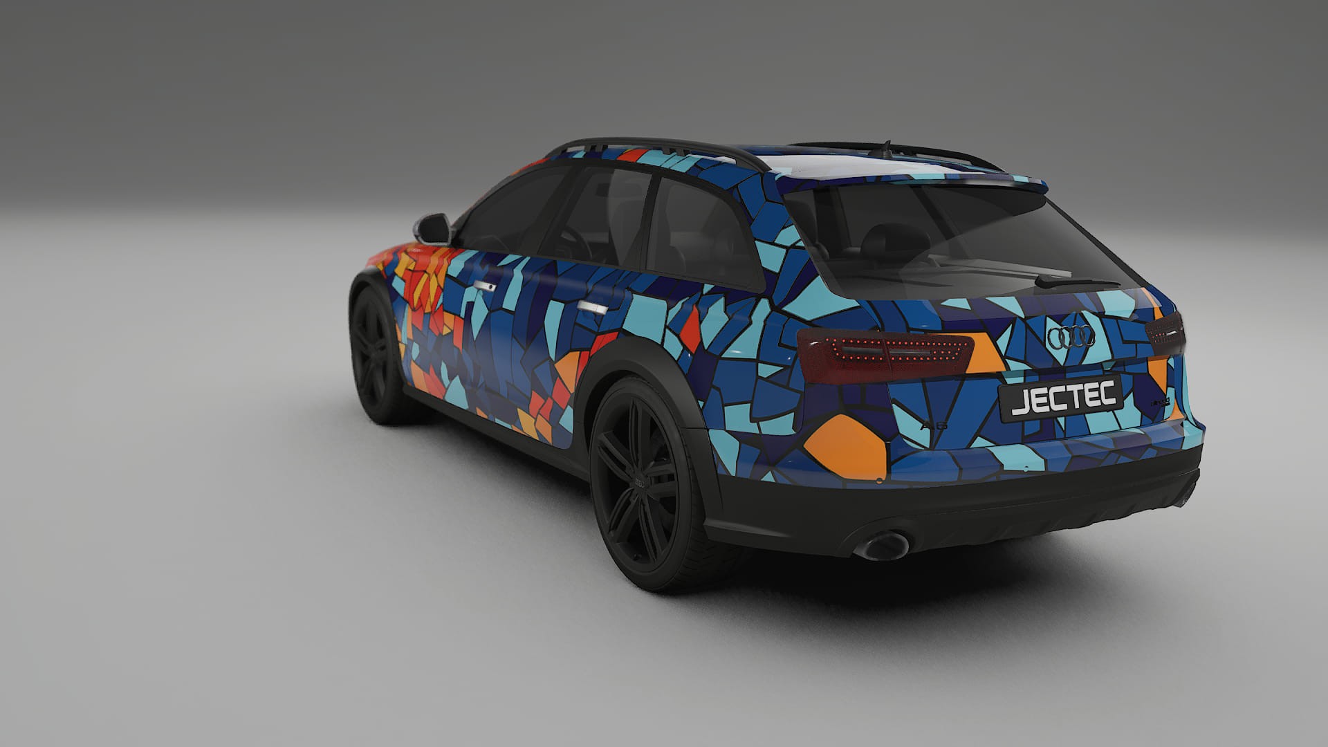 Audi A6 Allroad C7 prefacelift pre-LCI BARCELONA – Kit Wrap PPF Personalizat din Folie de Poliuretan Imprimabilă