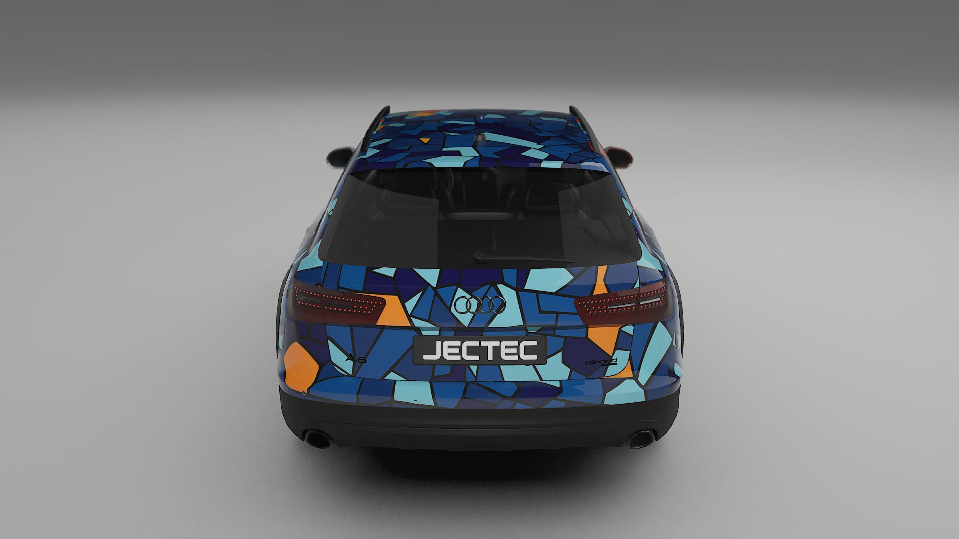 Audi A6 Allroad C7 prefacelift pre-LCI BARCELONA – Kit Wrap PPF Personalizat din Folie de Poliuretan Imprimabilă