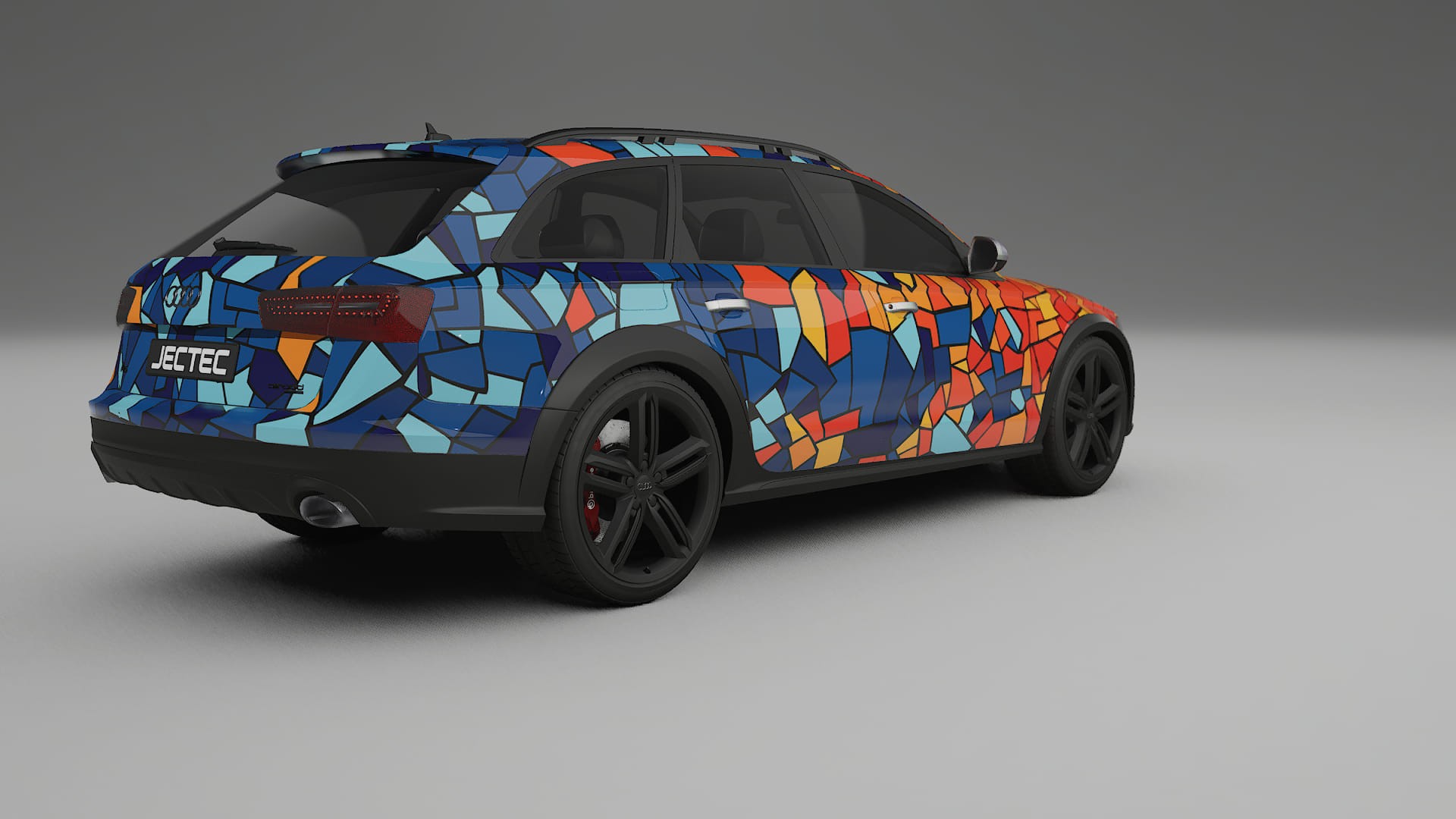 Audi A6 Allroad C7 prefacelift pre-LCI BARCELONA – Kit Wrap PPF Personalizat din Folie de Poliuretan Imprimabilă