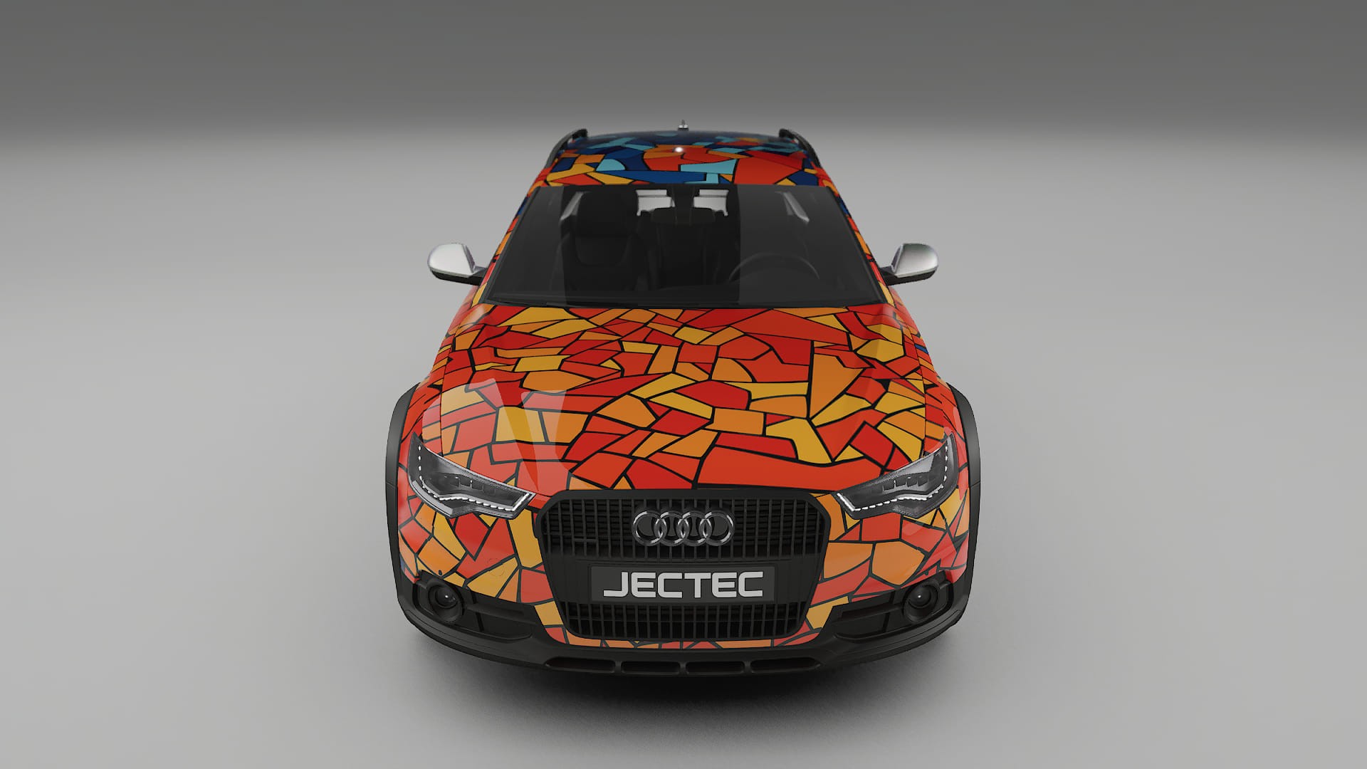 Audi A6 Allroad C7 prefacelift pre-LCI BARCELONA – Kit Wrap PPF Personalizat din Folie de Poliuretan Imprimabilă