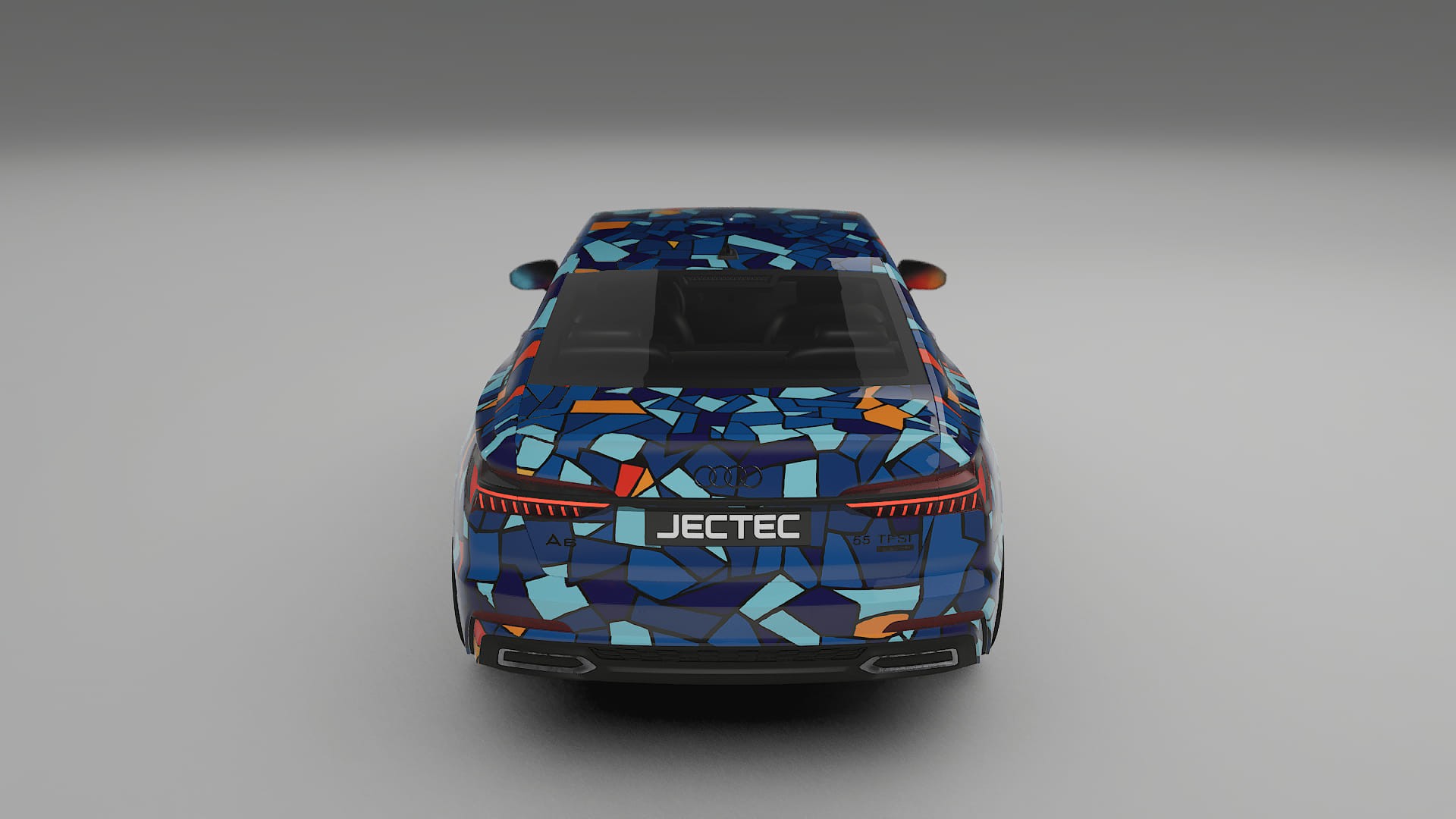 Audi A6 S-Line C8 BARCELONA – Kit Wrap PPF Personalizat din Folie de Poliuretan Imprimabilă