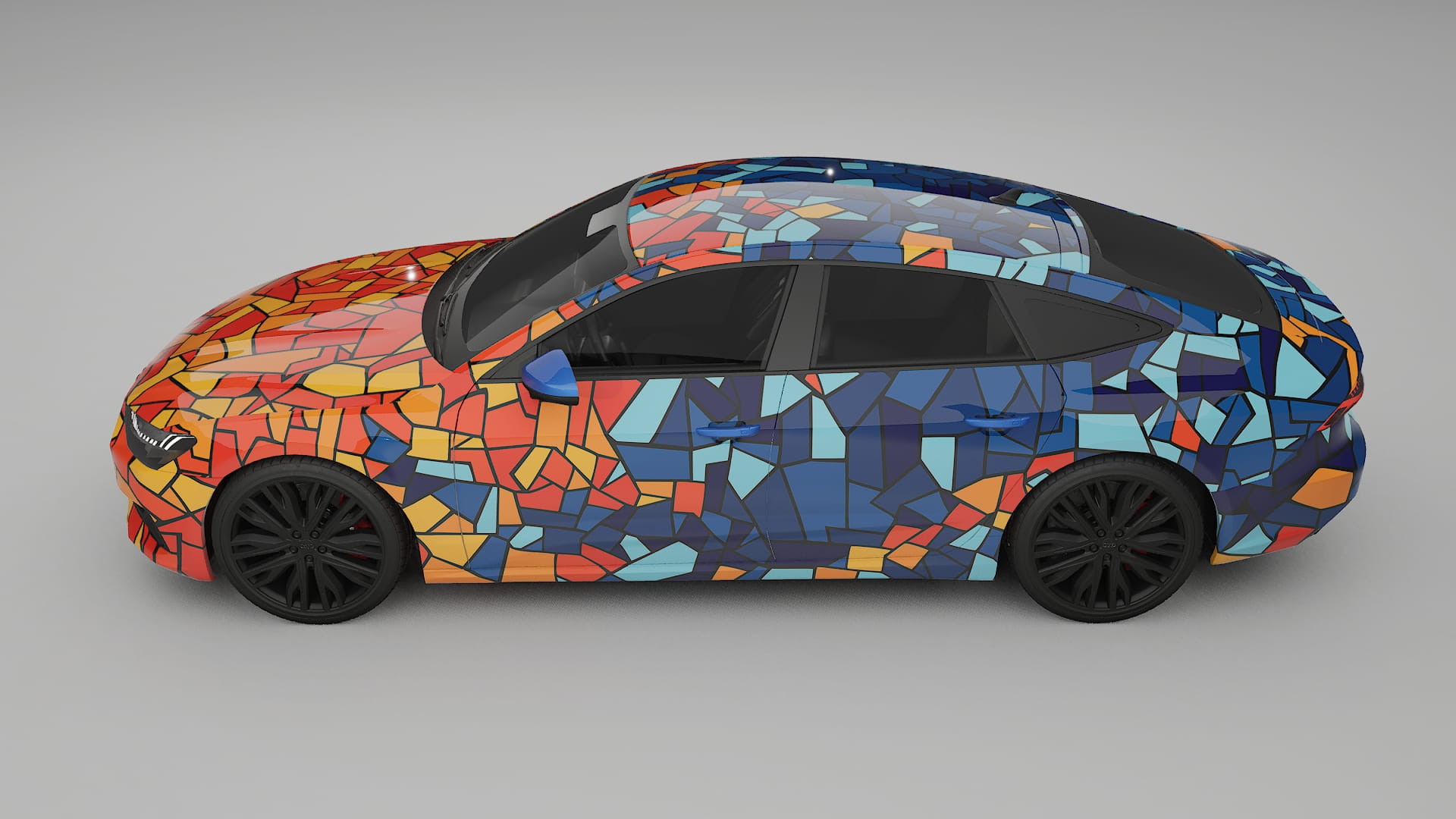 Audi A7 C8 Sportback prefacelift pre-LCI BARCELONA – Kit Wrap PPF Personalizat din Folie de Poliuretan Imprimabilă