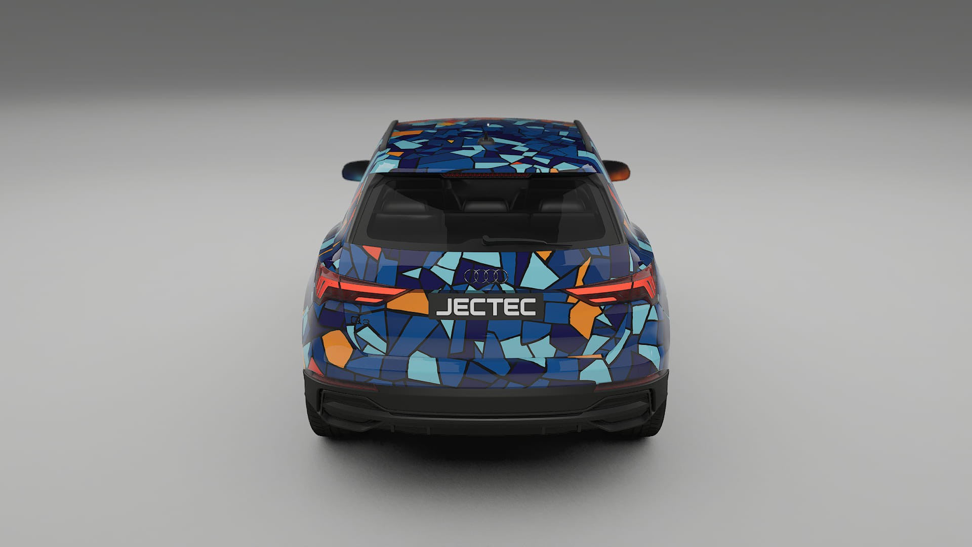 Audi Q3 S-Line F3 BARCELONA – Kit Wrap PPF Personalizat din Folie de Poliuretan Imprimabilă