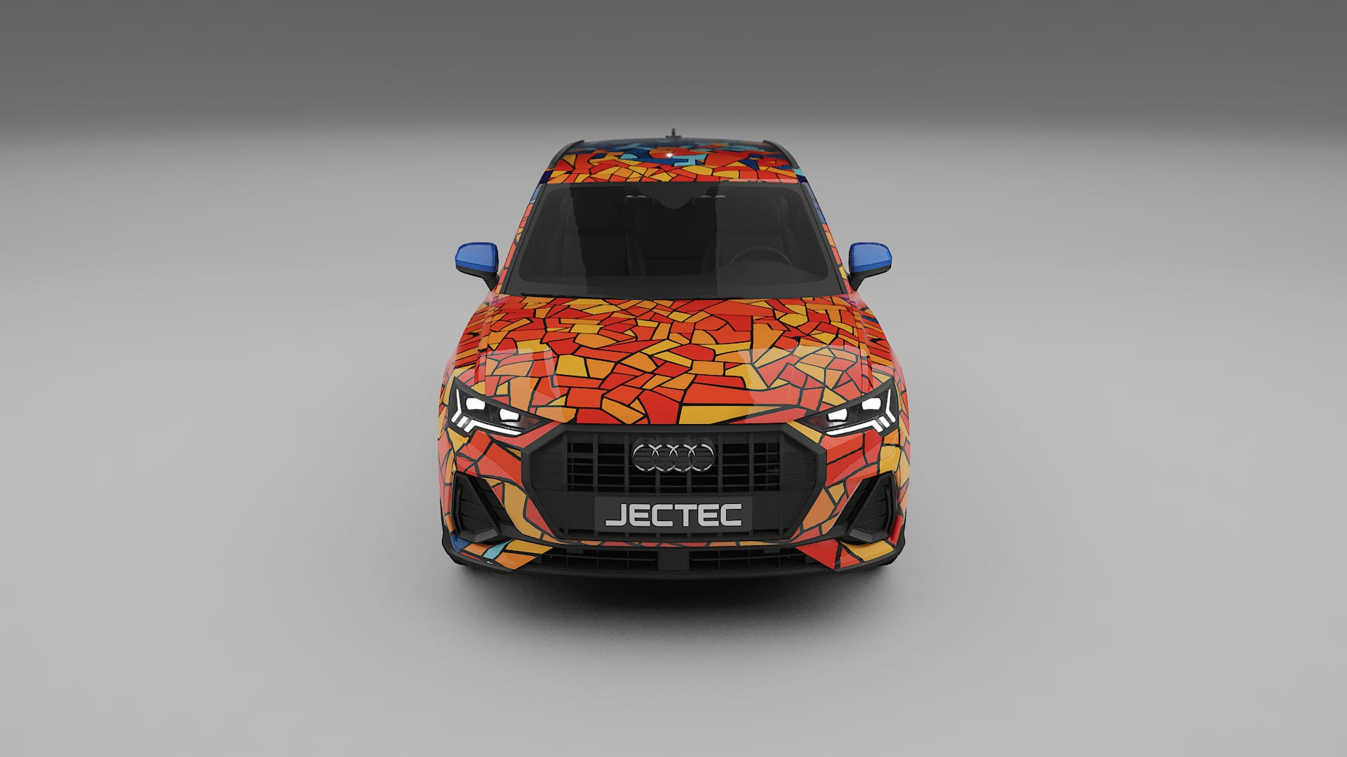 Audi Q3 S-Line F3 BARCELONA – Kit Wrap PPF Personalizat din Folie de Poliuretan Imprimabilă