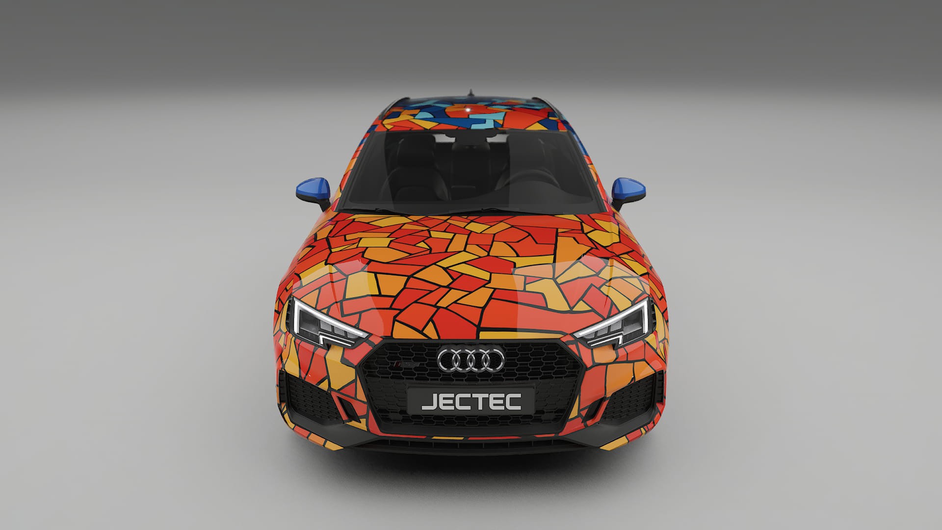 Audi RS4 Avant B9 prefacelift pre-LCI BARCELONA – Kit Wrap PPF Personalizat din Folie de Poliuretan Imprimabilă