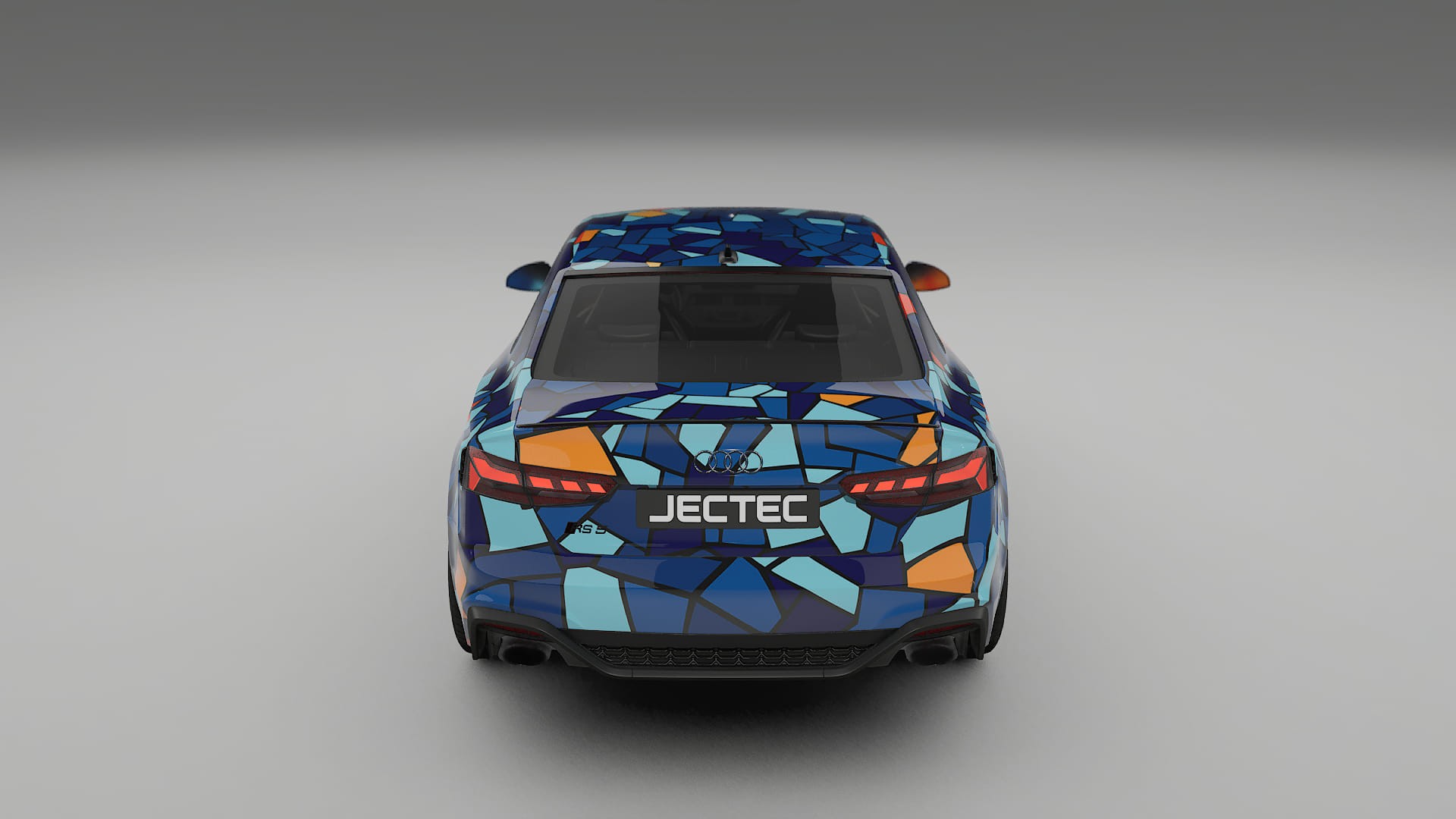 Audi RS5 Coupe B9 facelift pre-LCI BARCELONA – Kit Wrap PPF Personalizat din Folie de Poliuretan Imprimabilă