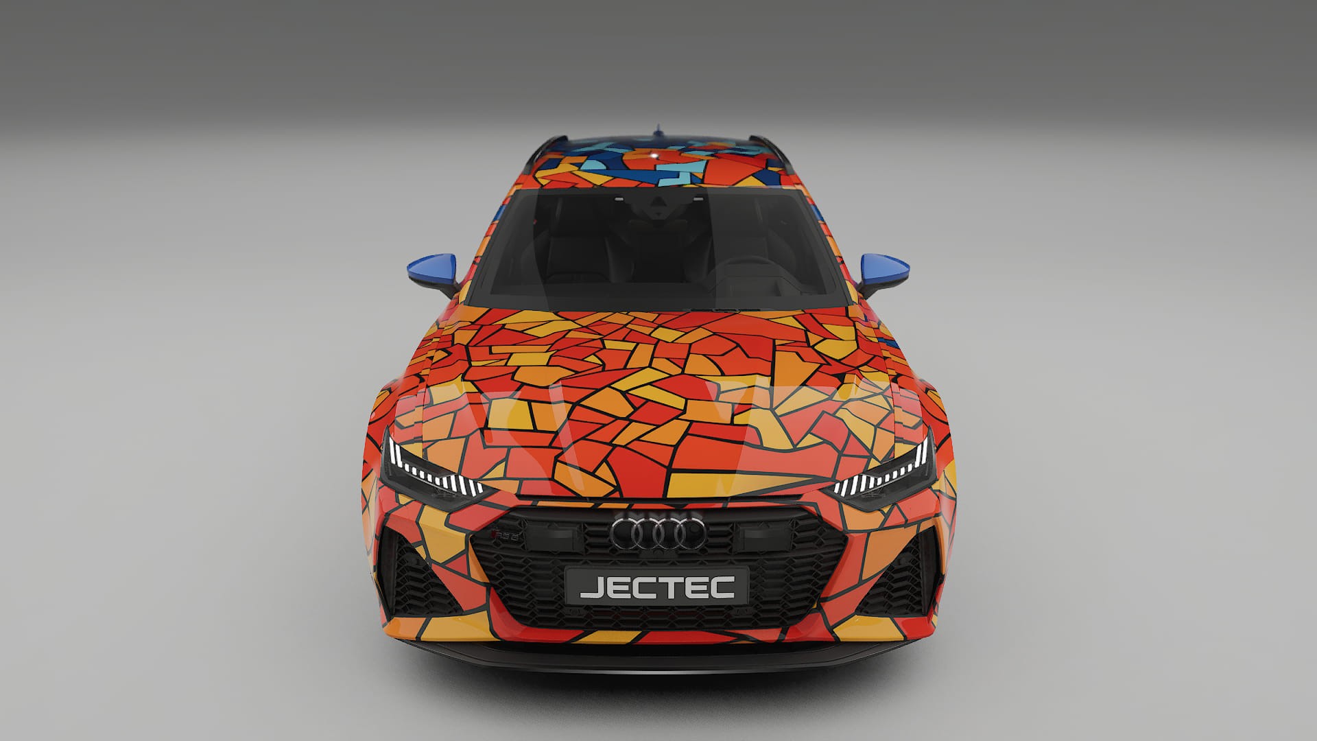 Audi RS6 Avant C8 facelift LCI BARCELONA – Kit Wrap PPF Personalizat din Folie de Poliuretan Imprimabilă