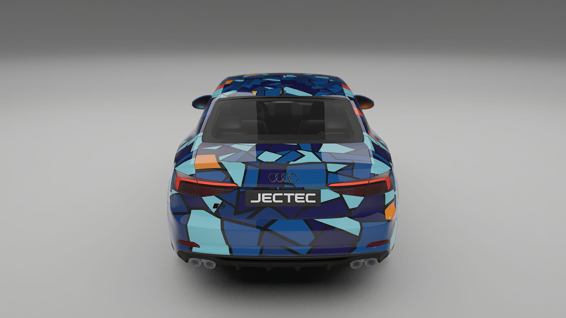 Audi S5 B9 prefacelift pre-LCI BARCELONA – Kit Wrap PPF Personalizat din Folie de Poliuretan Imprimabilă