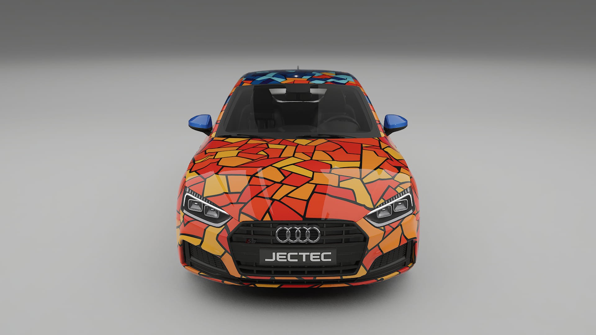 Audi S5 B9 prefacelift pre-LCI BARCELONA – Kit Wrap PPF Personalizat din Folie de Poliuretan Imprimabilă