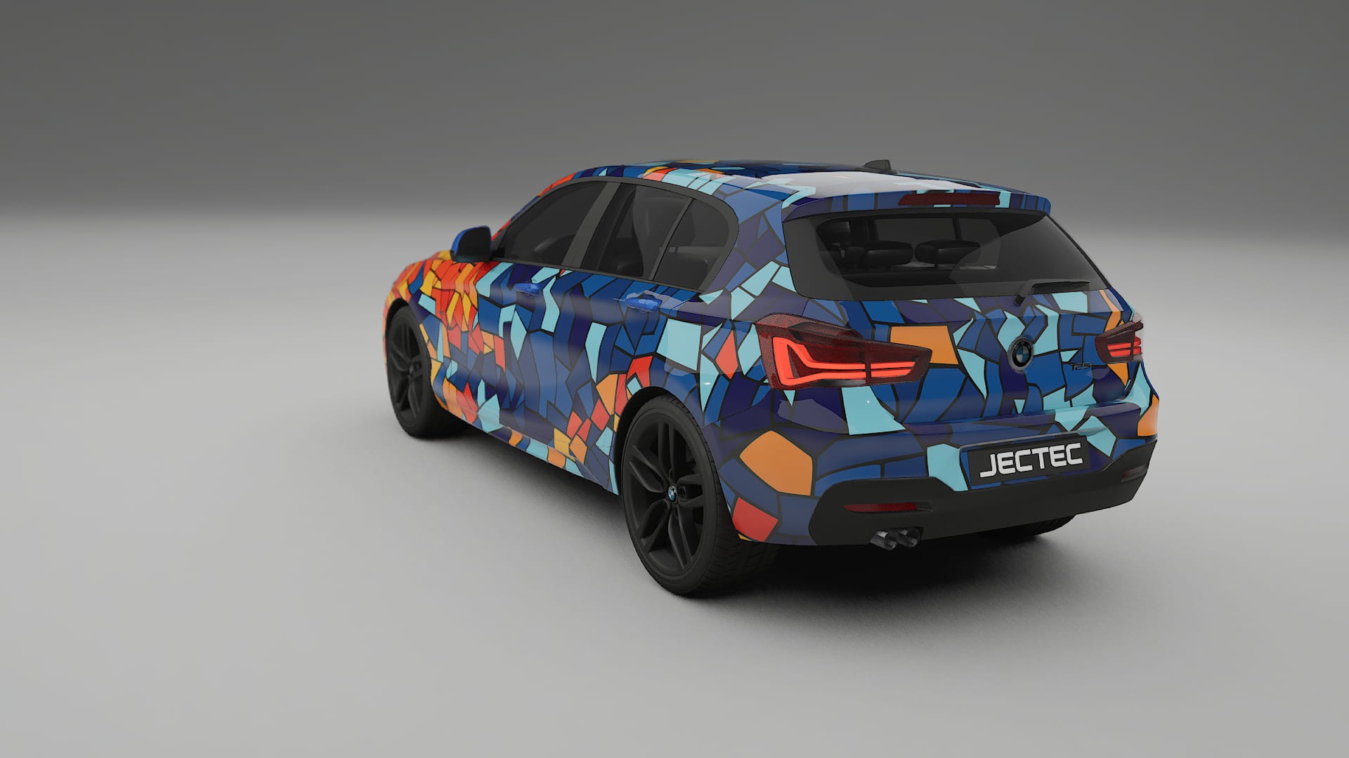 BMW 1 F20 facelift LCI BARCELONA – Kit Wrap PPF Personalizat din Folie de Poliuretan Imprimabilă