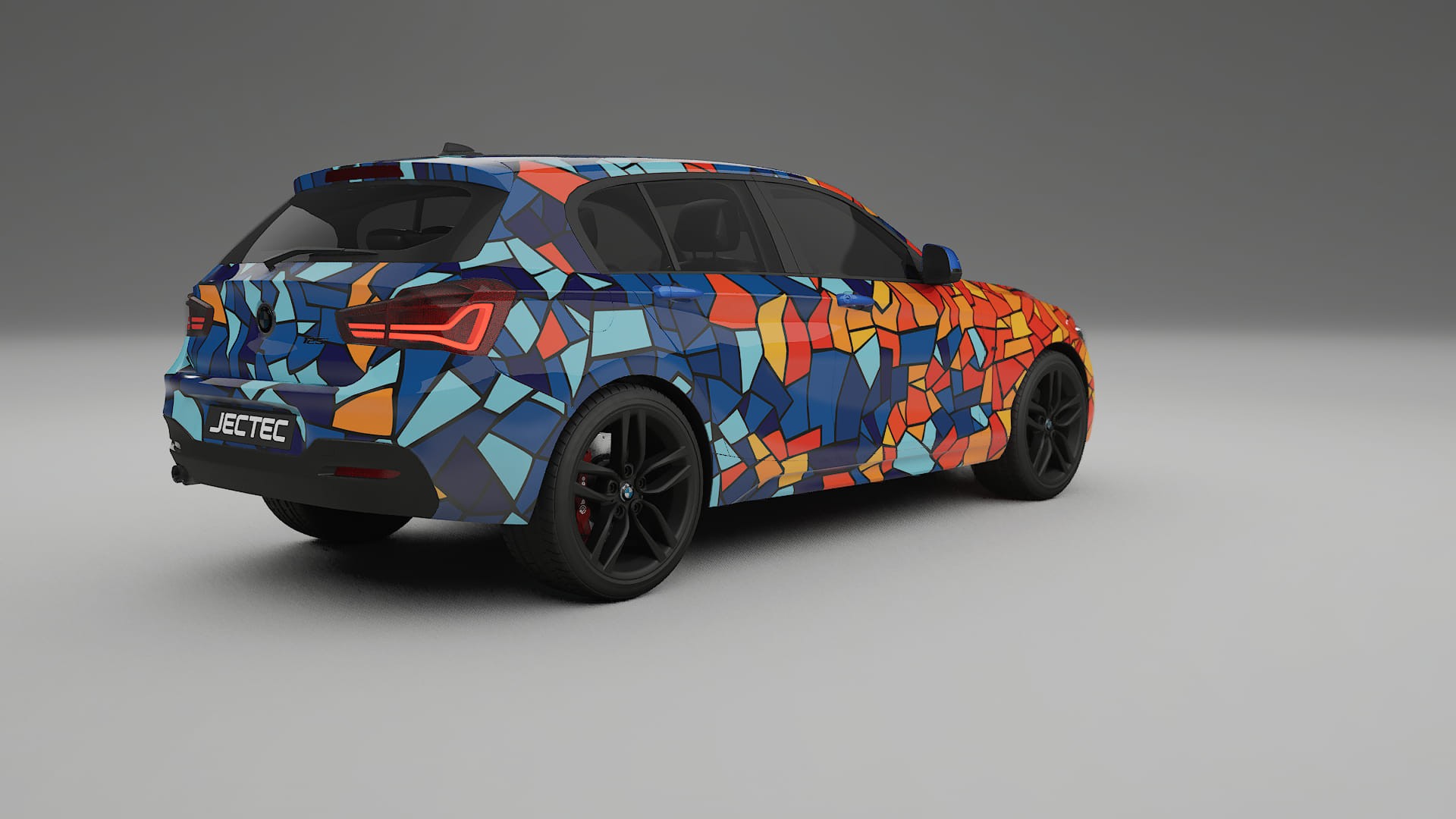 BMW 1 F20 facelift LCI BARCELONA – Kit Wrap PPF Personalizat din Folie de Poliuretan Imprimabilă