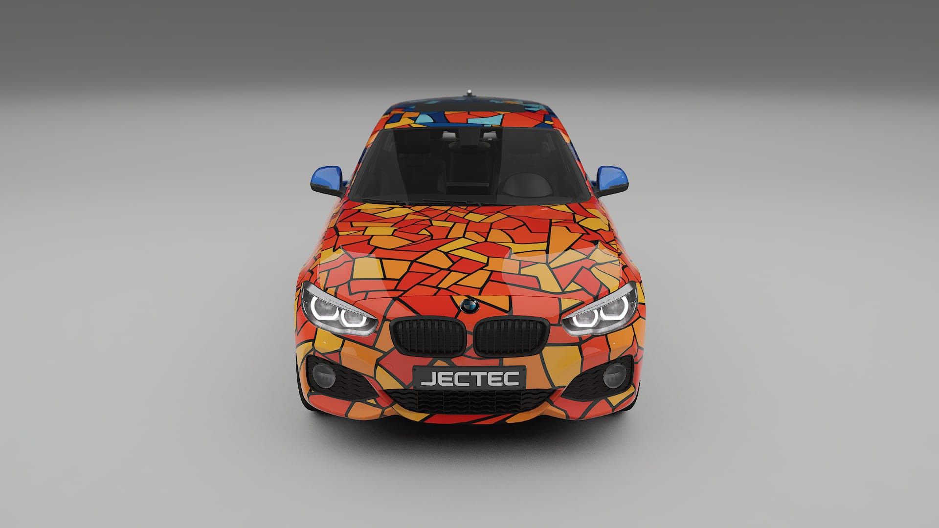 BMW 1 F20 facelift LCI BARCELONA – Kit Wrap PPF Personalizat din Folie de Poliuretan Imprimabilă