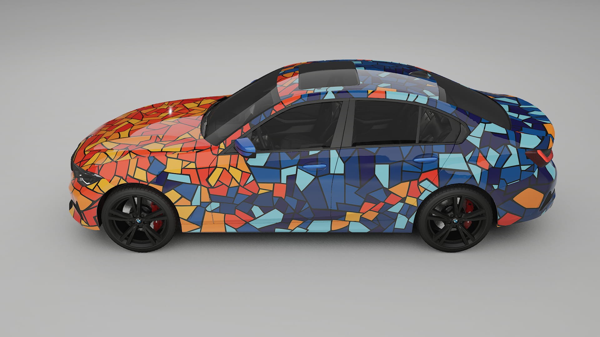 BMW 3 G20 prefacelift pre-LCI BARCELONA – Kit Wrap PPF Personalizat din Folie de Poliuretan Imprimabilă