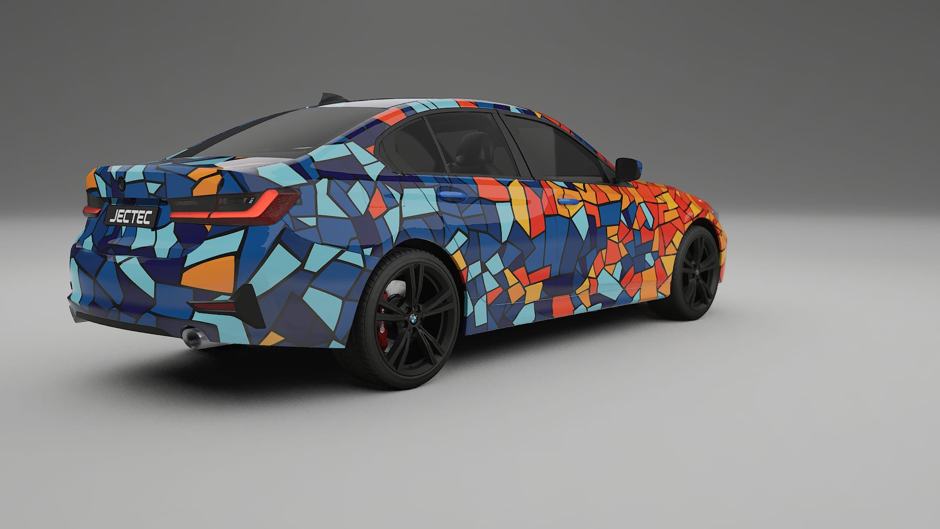 BMW 3 G20 prefacelift pre-LCI BARCELONA – Kit Wrap PPF Personalizat din Folie de Poliuretan Imprimabilă
