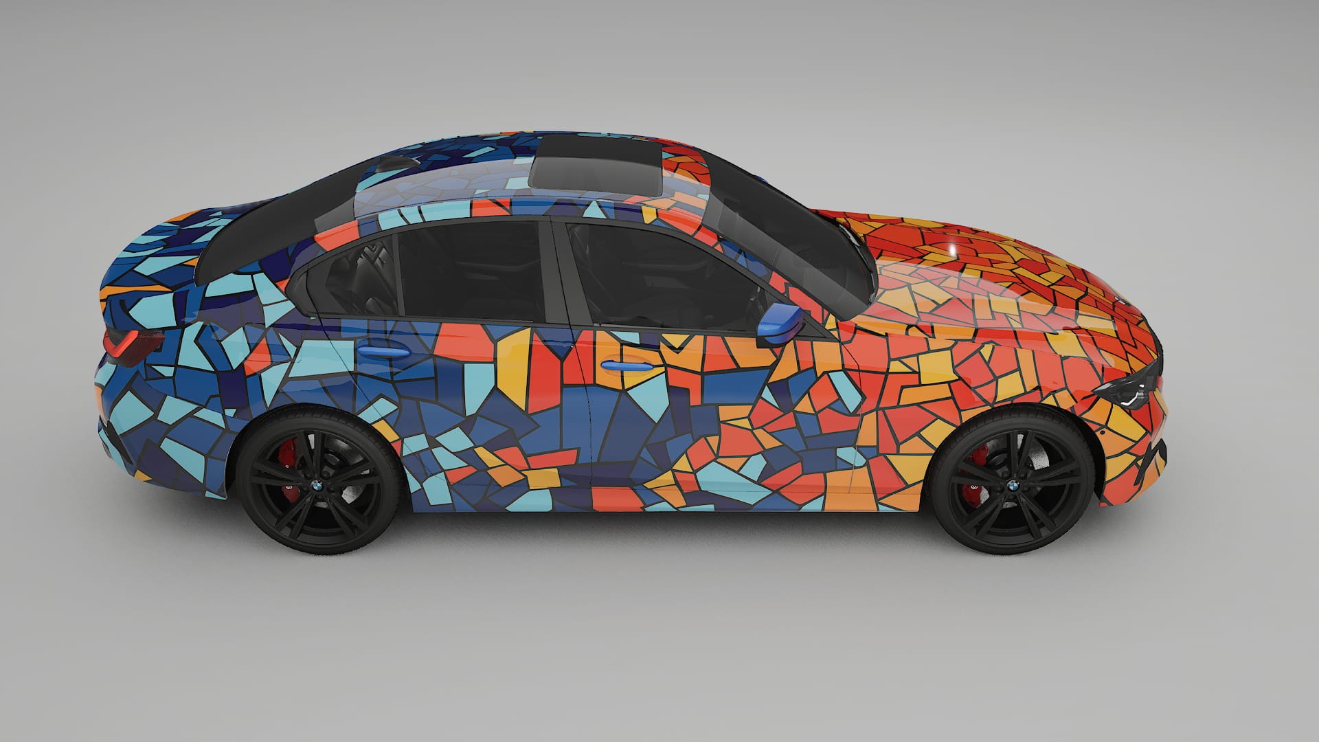 BMW 3 G20 prefacelift pre-LCI BARCELONA – Kit Wrap PPF Personalizat din Folie de Poliuretan Imprimabilă