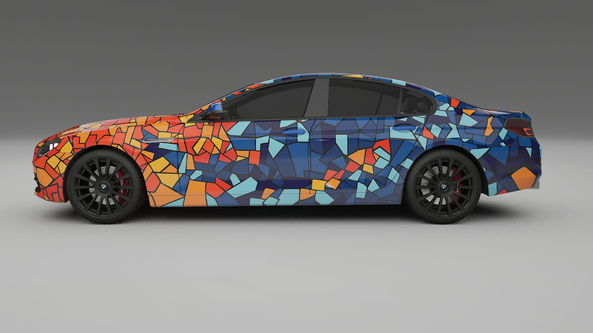 BMW 6 F06 BARCELONA – Kit Wrap PPF Personalizat din Folie de Poliuretan Imprimabilă