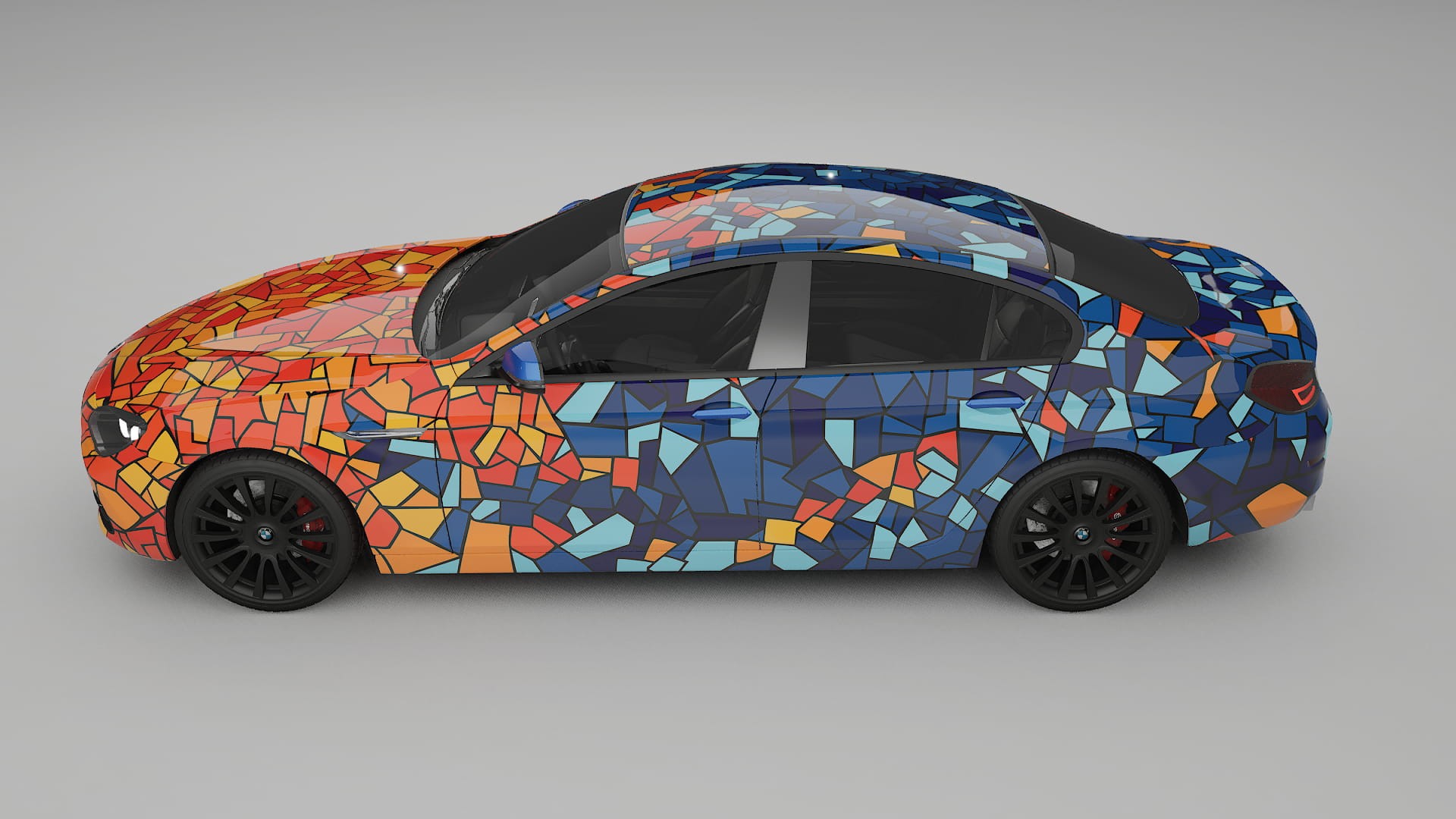 BMW 6 F06 BARCELONA – Kit Wrap PPF Personalizat din Folie de Poliuretan Imprimabilă