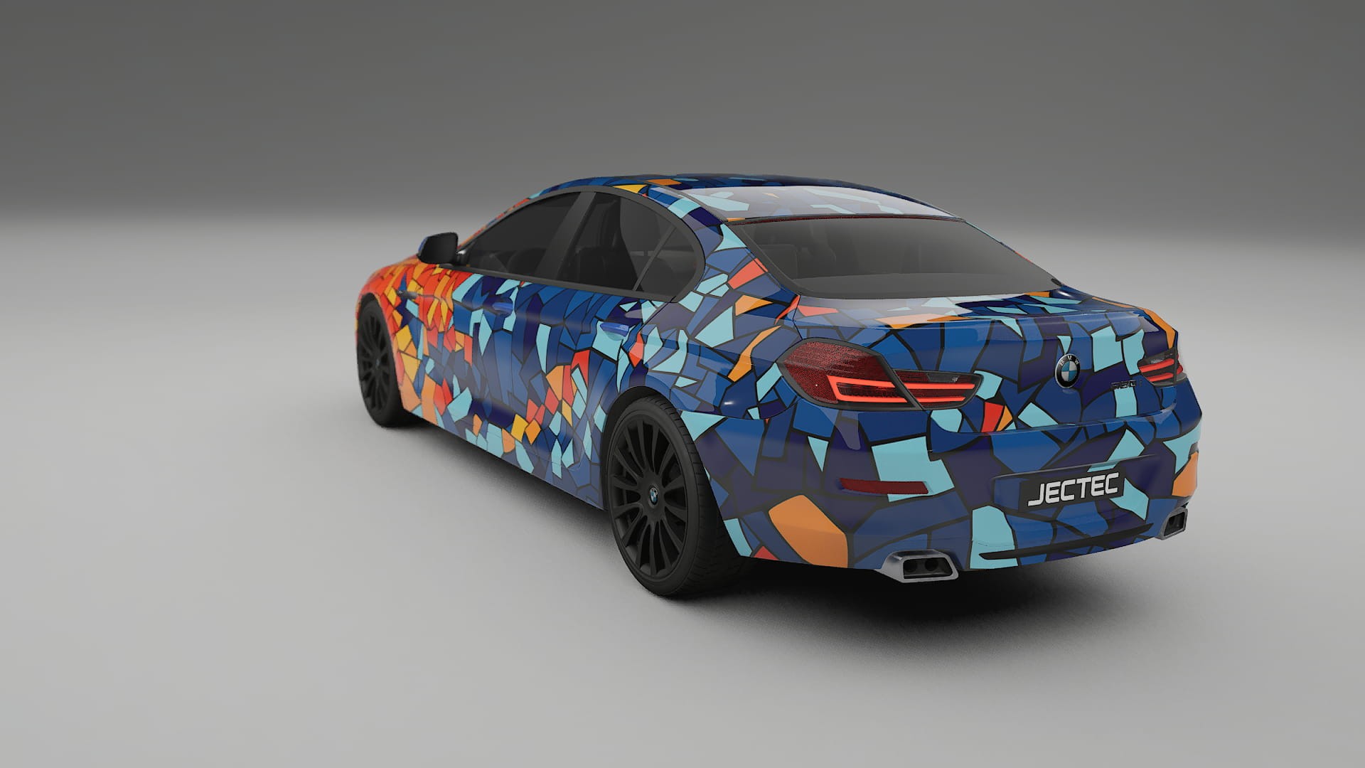 BMW 6 F06 BARCELONA – Kit Wrap PPF Personalizat din Folie de Poliuretan Imprimabilă