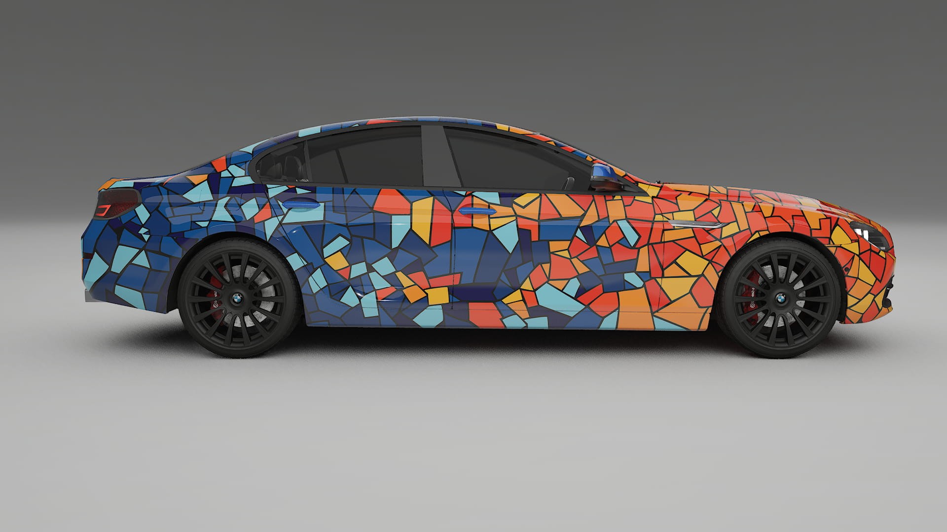 BMW 6 F06 BARCELONA – Kit Wrap PPF Personalizat din Folie de Poliuretan Imprimabilă