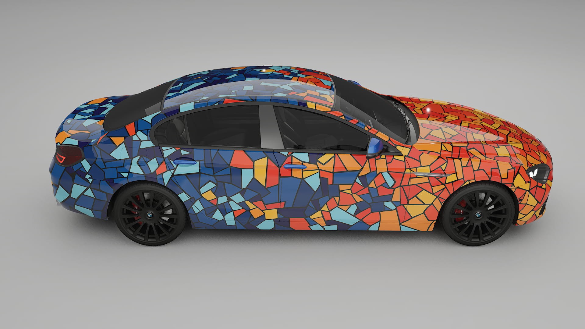 BMW 6 F06 BARCELONA – Kit Wrap PPF Personalizat din Folie de Poliuretan Imprimabilă