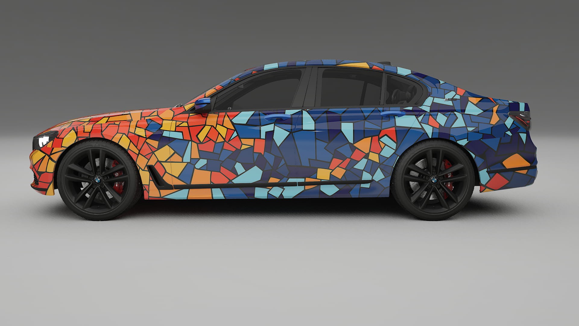 BMW 7 G11 G12 facelift LCI BARCELONA – Kit Wrap PPF Personalizat din Folie de Poliuretan Imprimabilă