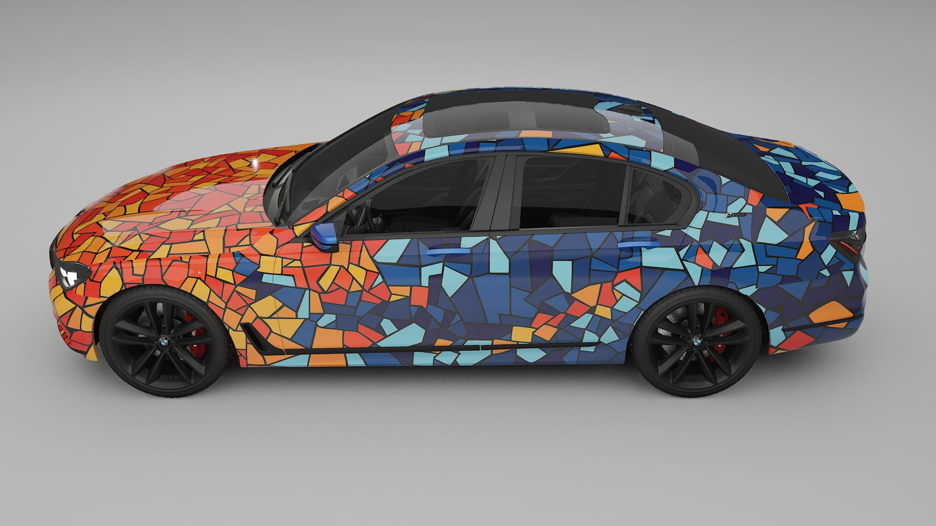 BMW 7 G11 G12 facelift LCI BARCELONA – Kit Wrap PPF Personalizat din Folie de Poliuretan Imprimabilă