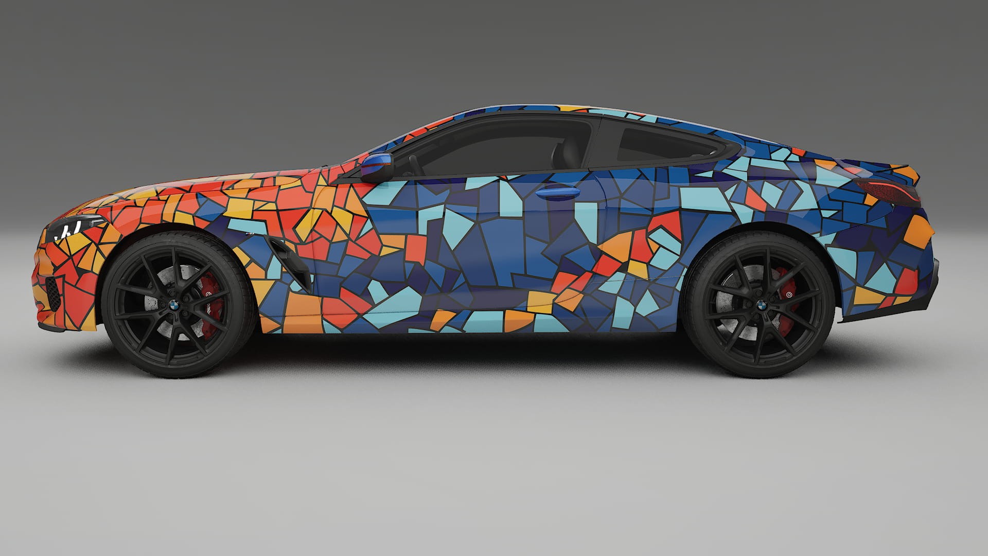 BMW 850 G15 BARCELONA – Kit Wrap PPF Personalizat din Folie de Poliuretan Imprimabilă