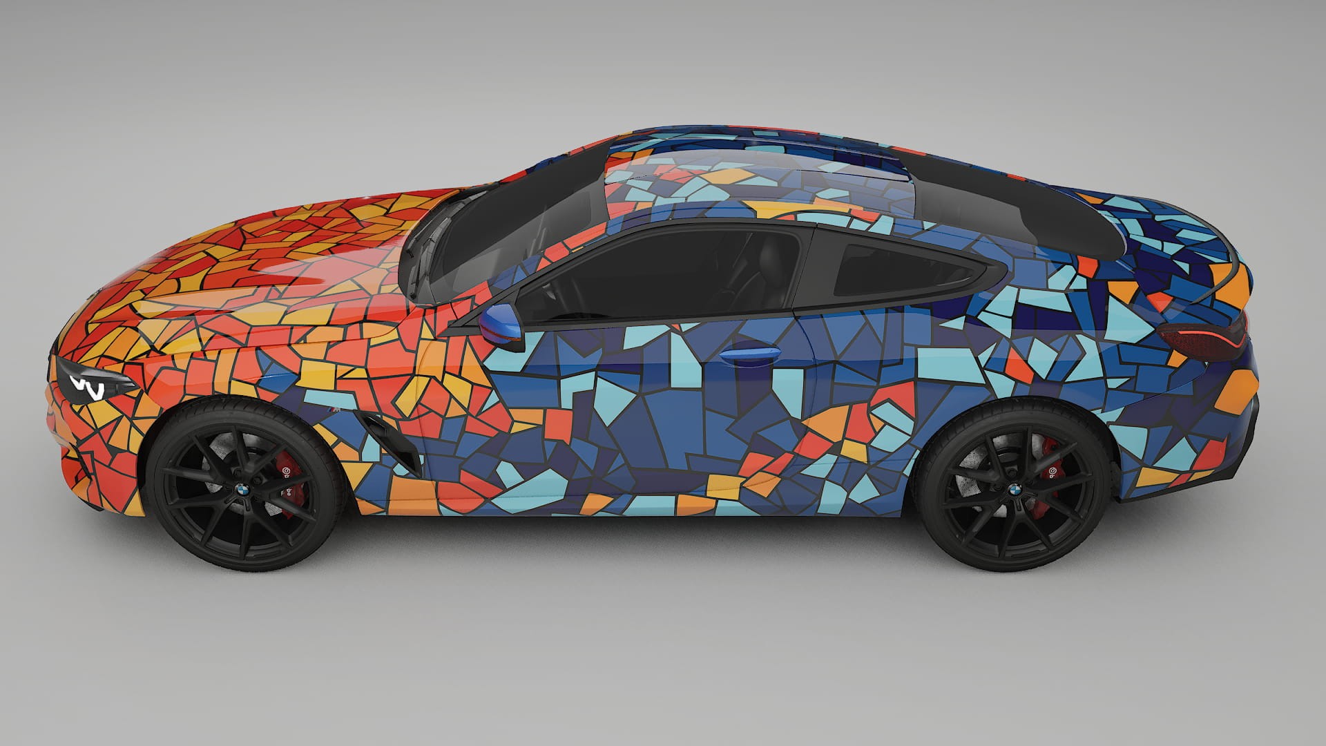 BMW 850 G15 BARCELONA – Kit Wrap PPF Personalizat din Folie de Poliuretan Imprimabilă