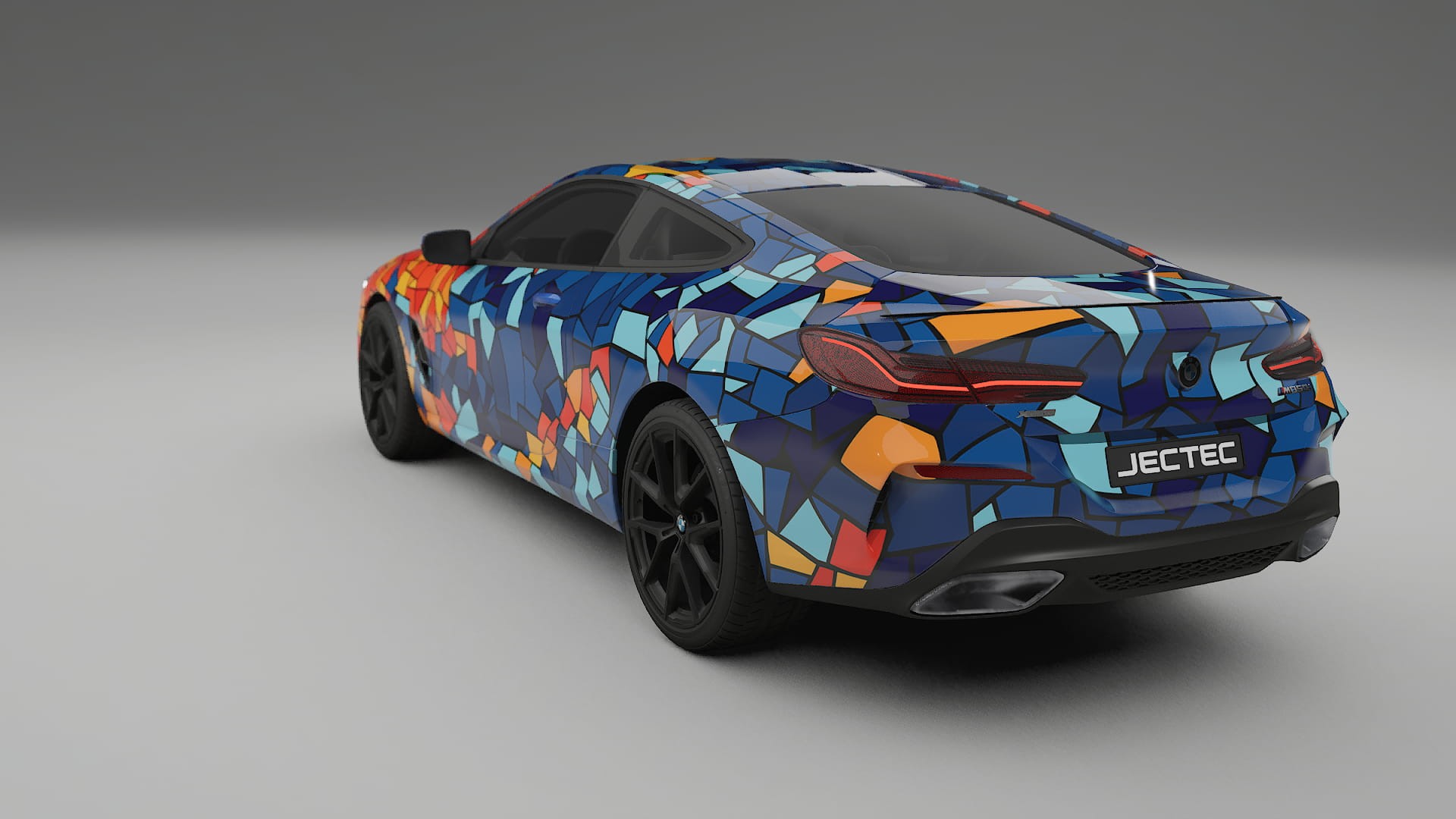 BMW 850 G15 BARCELONA – Kit Wrap PPF Personalizat din Folie de Poliuretan Imprimabilă