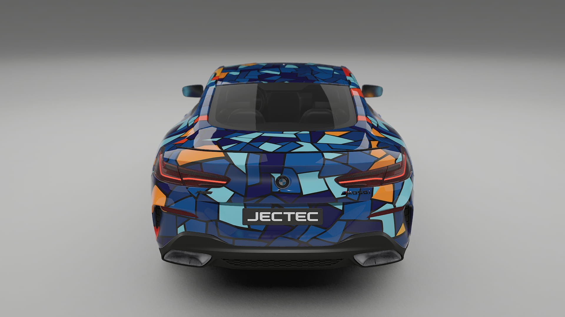 BMW 850 G15 BARCELONA – Kit Wrap PPF Personalizat din Folie de Poliuretan Imprimabilă