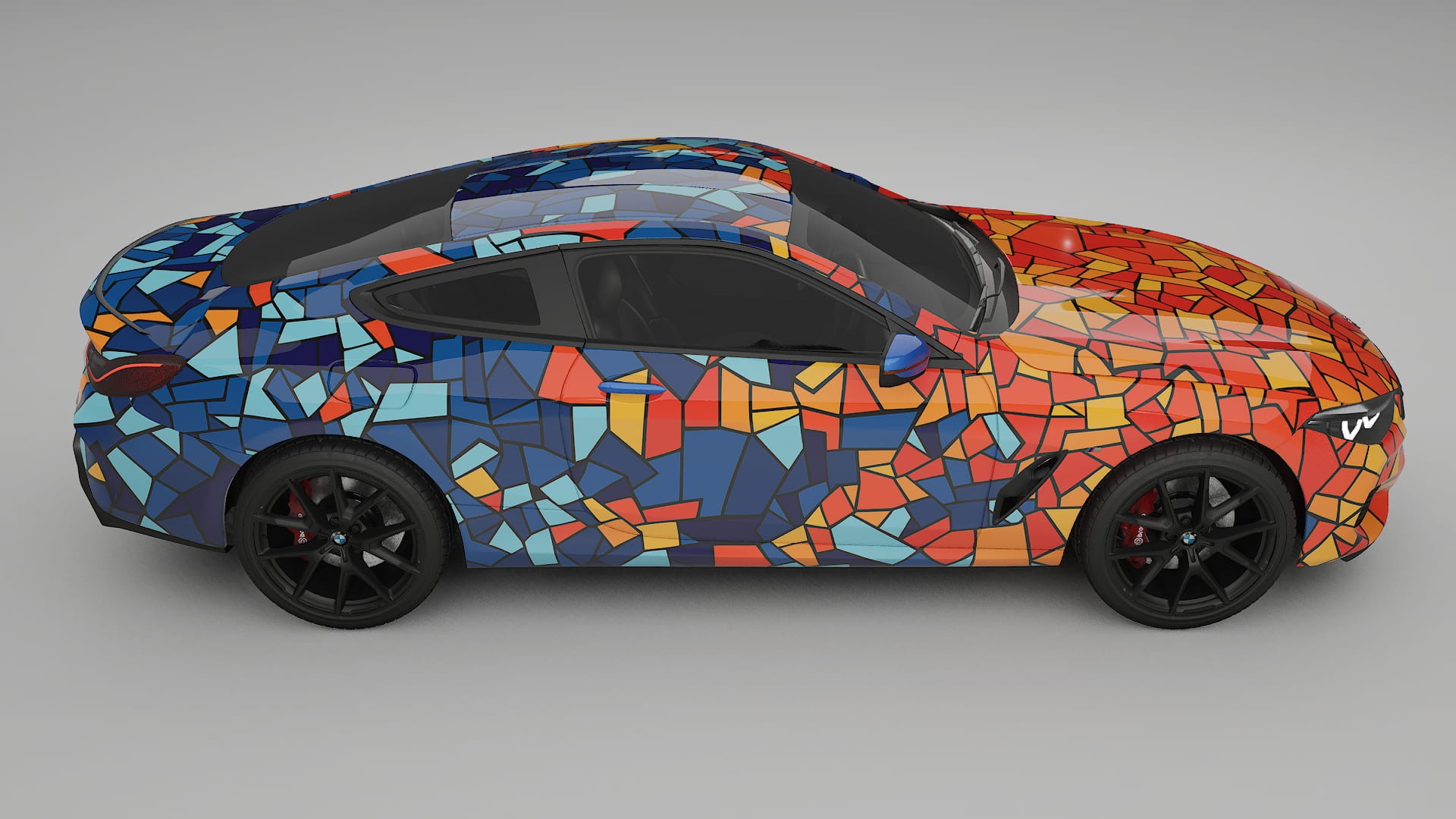 BMW 850 G15 BARCELONA – Kit Wrap PPF Personalizat din Folie de Poliuretan Imprimabilă