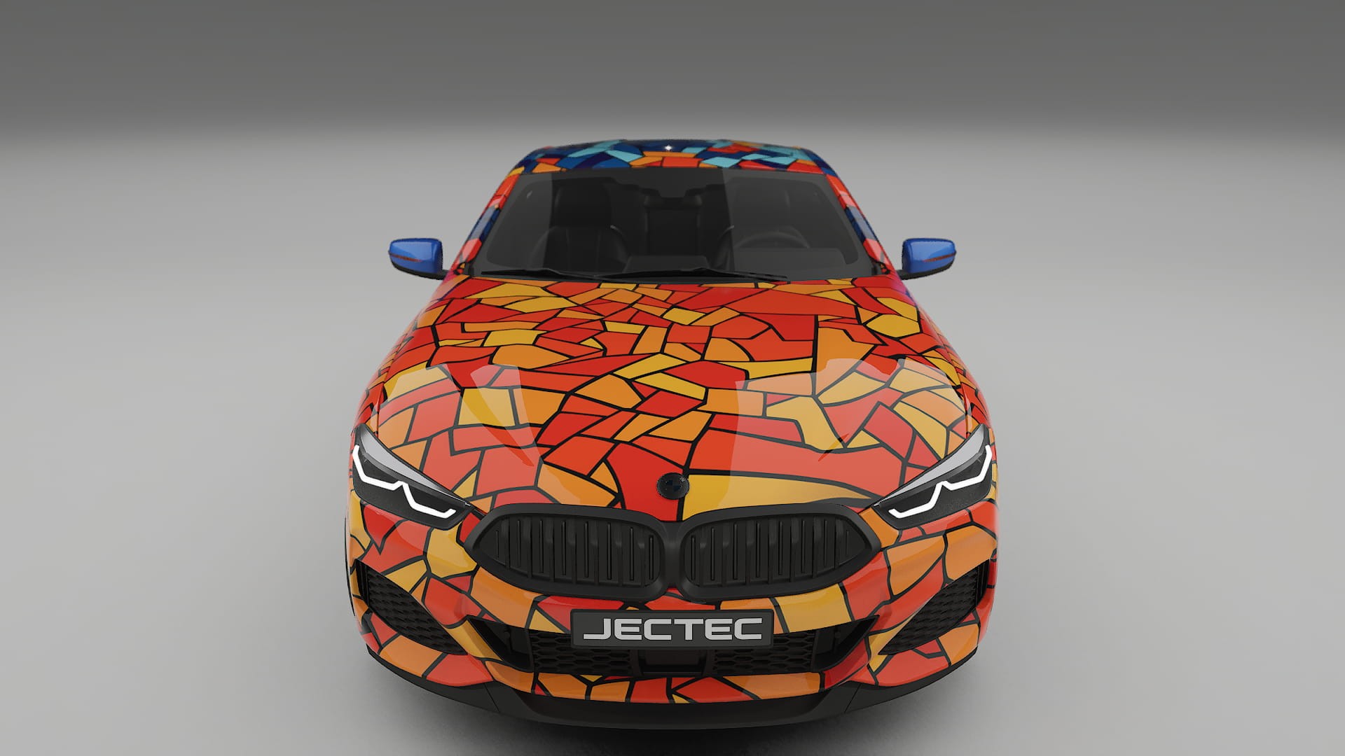 BMW 850 G15 BARCELONA – Kit Wrap PPF Personalizat din Folie de Poliuretan Imprimabilă