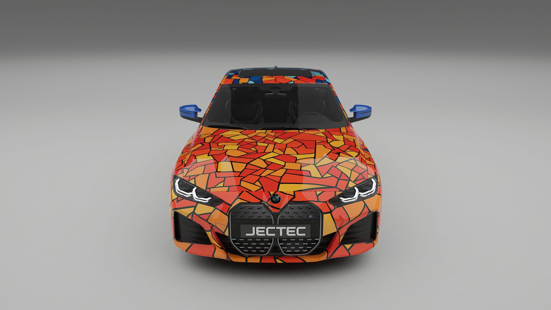 BMW I4 G26 M-Package BARCELONA – Kit Wrap PPF Personalizat din Folie de Poliuretan Imprimabilă