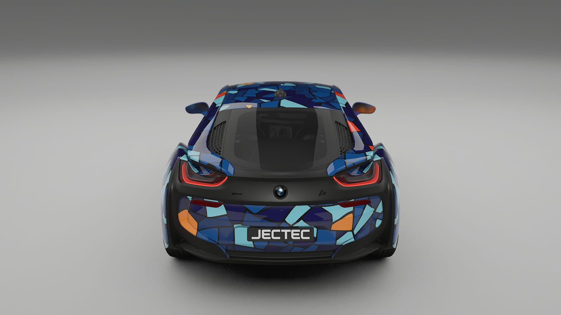 BMW I8 I12 BARCELONA – Kit Wrap PPF Personalizat din Folie de Poliuretan Imprimabilă