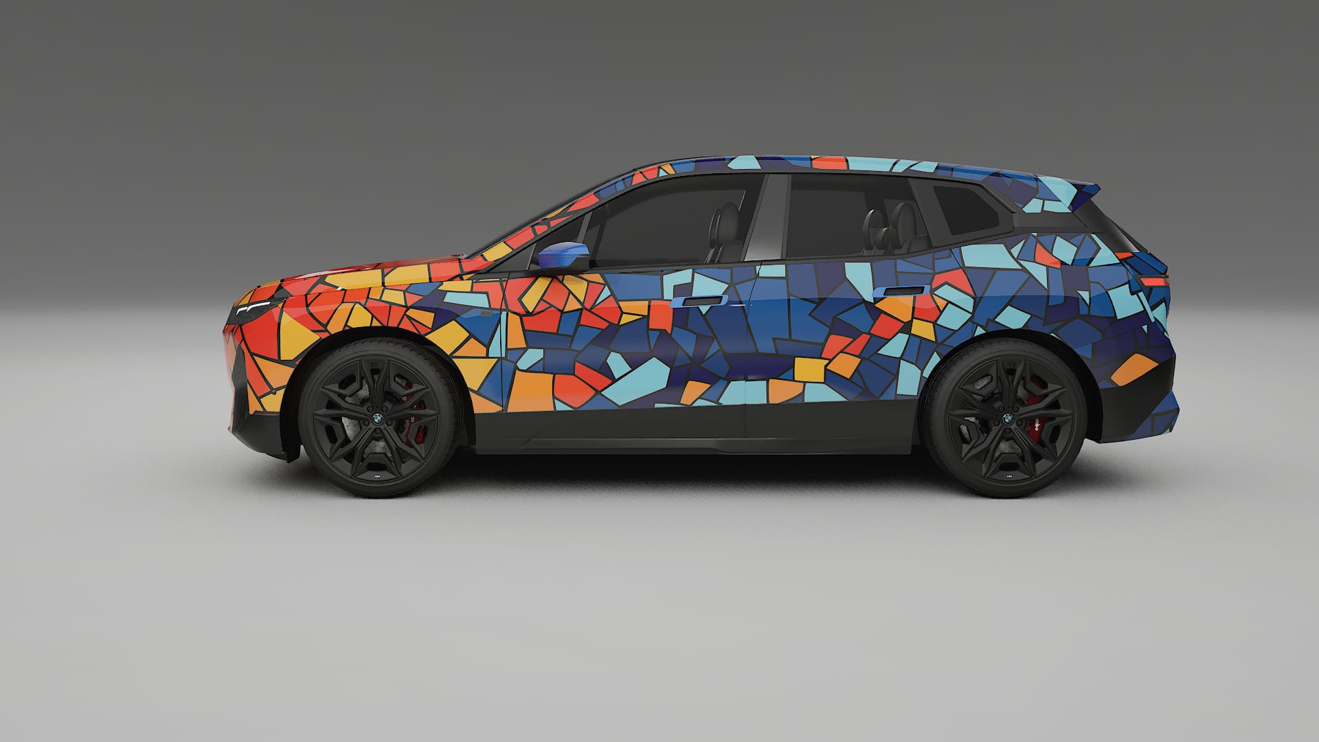 BMW iX M60 BARCELONA – Kit Wrap PPF Personalizat din Folie de Poliuretan Imprimabilă
