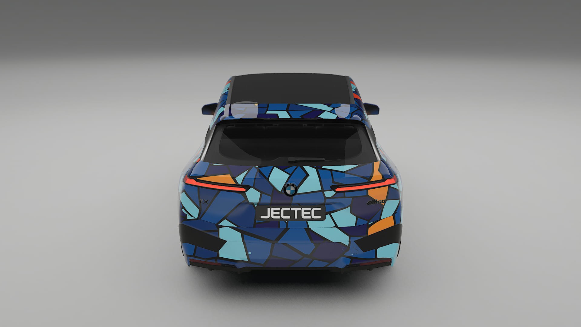 BMW iX M60 BARCELONA – Kit Wrap PPF Personalizat din Folie de Poliuretan Imprimabilă