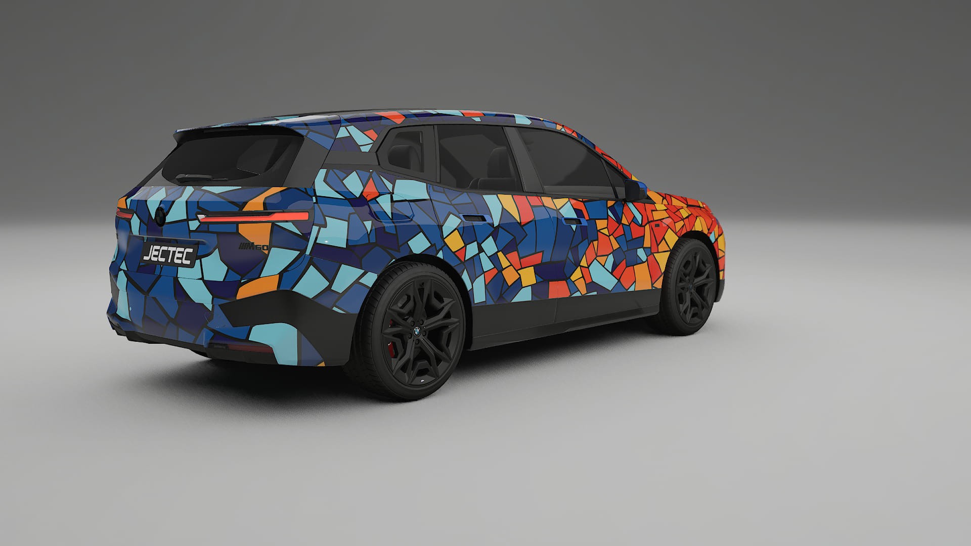 BMW iX M60 BARCELONA – Kit Wrap PPF Personalizat din Folie de Poliuretan Imprimabilă