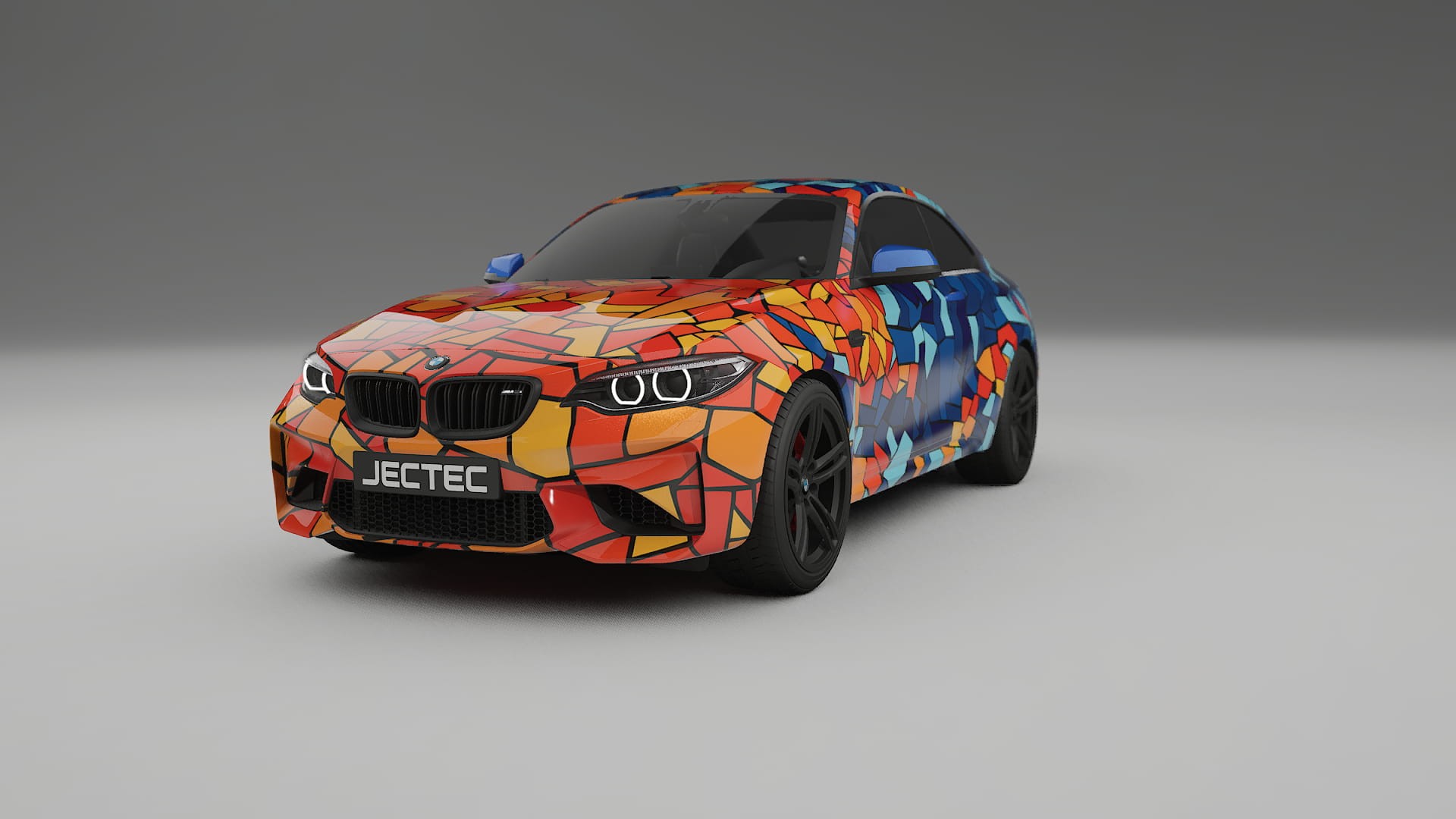 BMW M2 F87 facelift LCI BARCELONA – Kit Wrap PPF Personalizat din Folie de Poliuretan Imprimabilă