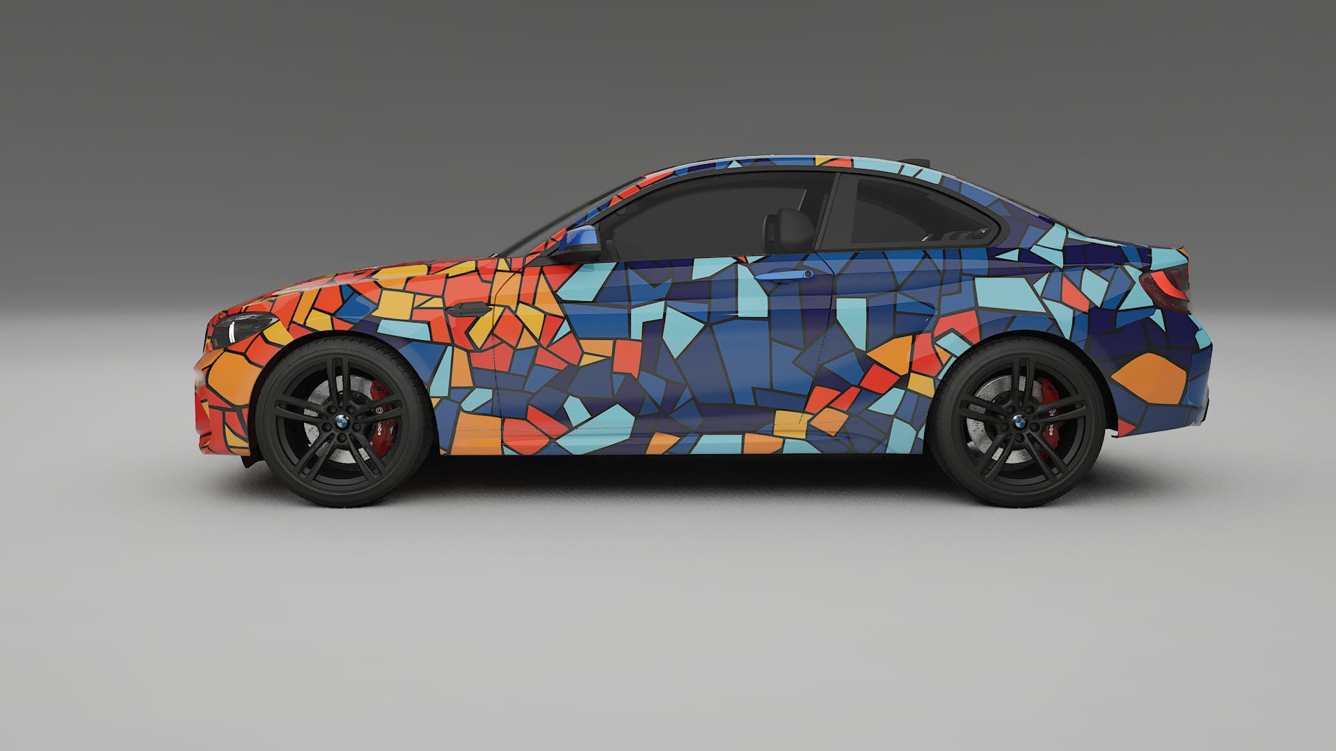 BMW M2 F87 facelift LCI BARCELONA – Kit Wrap PPF Personalizat din Folie de Poliuretan Imprimabilă