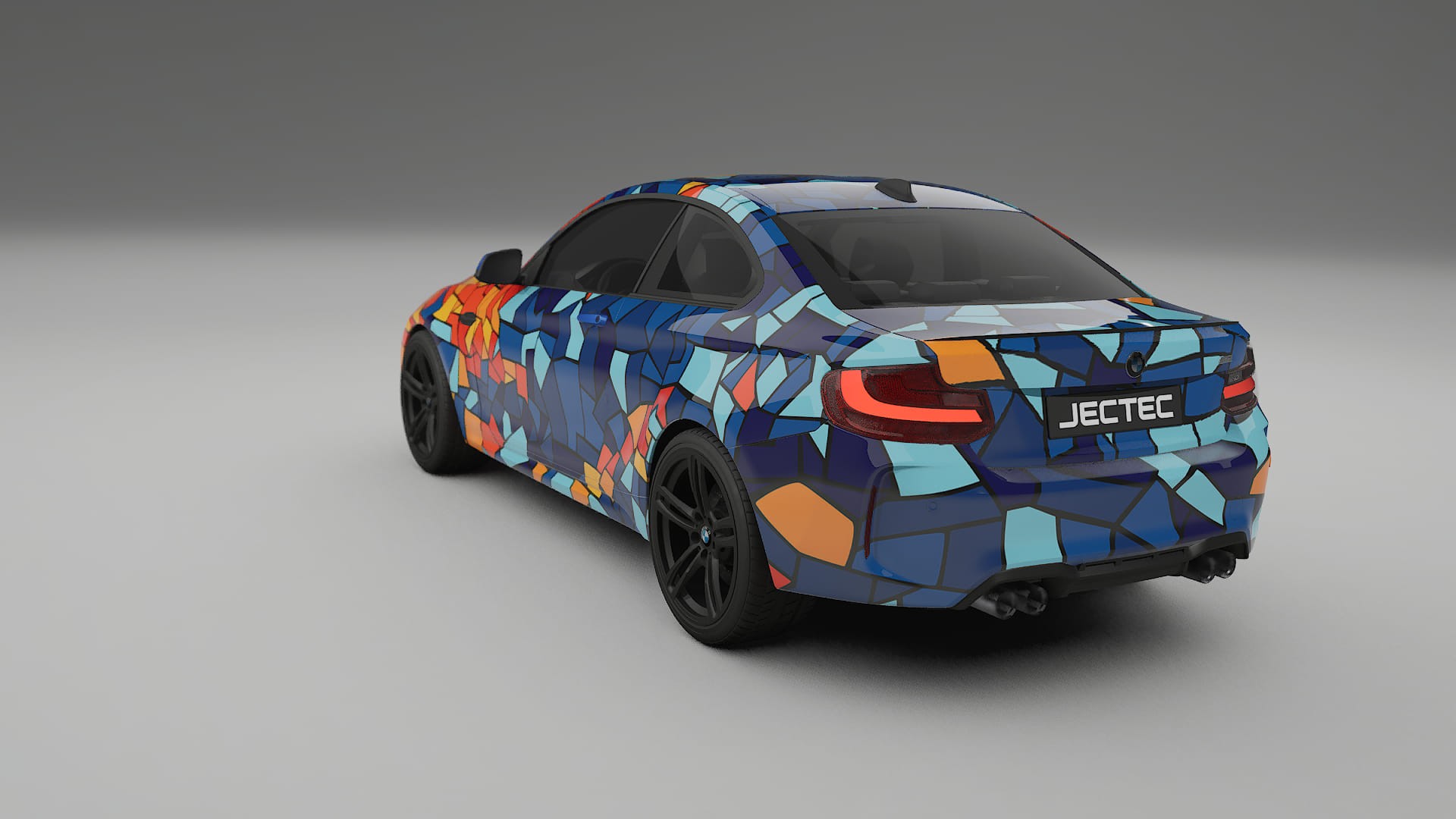 BMW M2 F87 facelift LCI BARCELONA – Kit Wrap PPF Personalizat din Folie de Poliuretan Imprimabilă