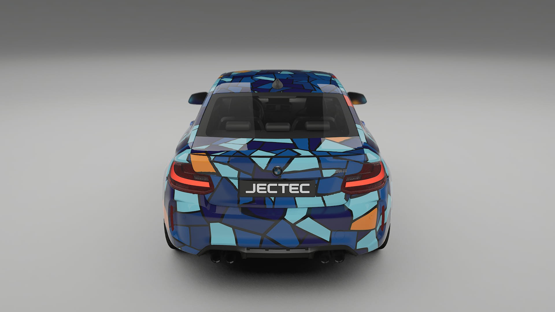 BMW M2 F87 facelift LCI BARCELONA – Kit Wrap PPF Personalizat din Folie de Poliuretan Imprimabilă